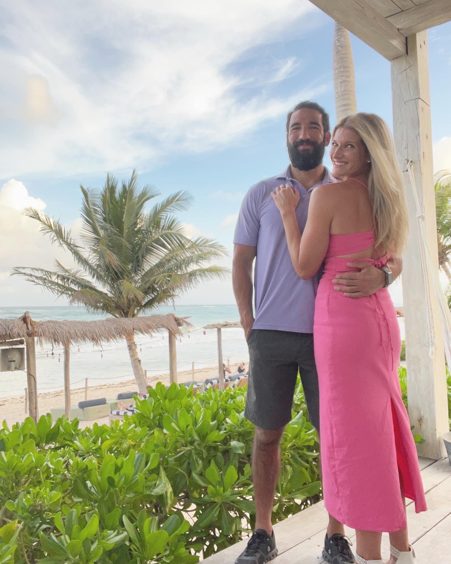 Our first dinner as an engaged couple. Go to Tulum, eat at ARCA, thank us later! SO GOOD!!