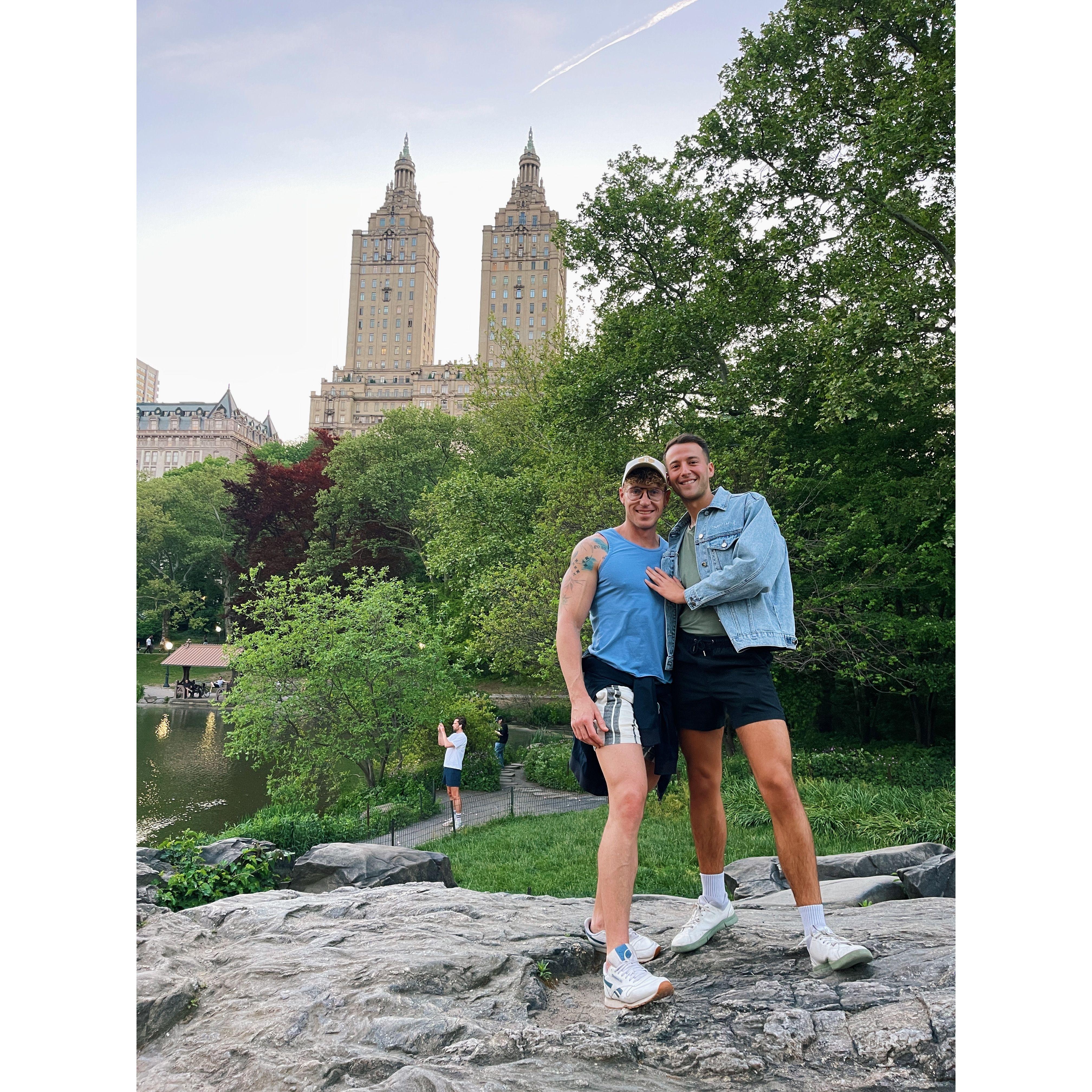 Our first trip to NYC together!