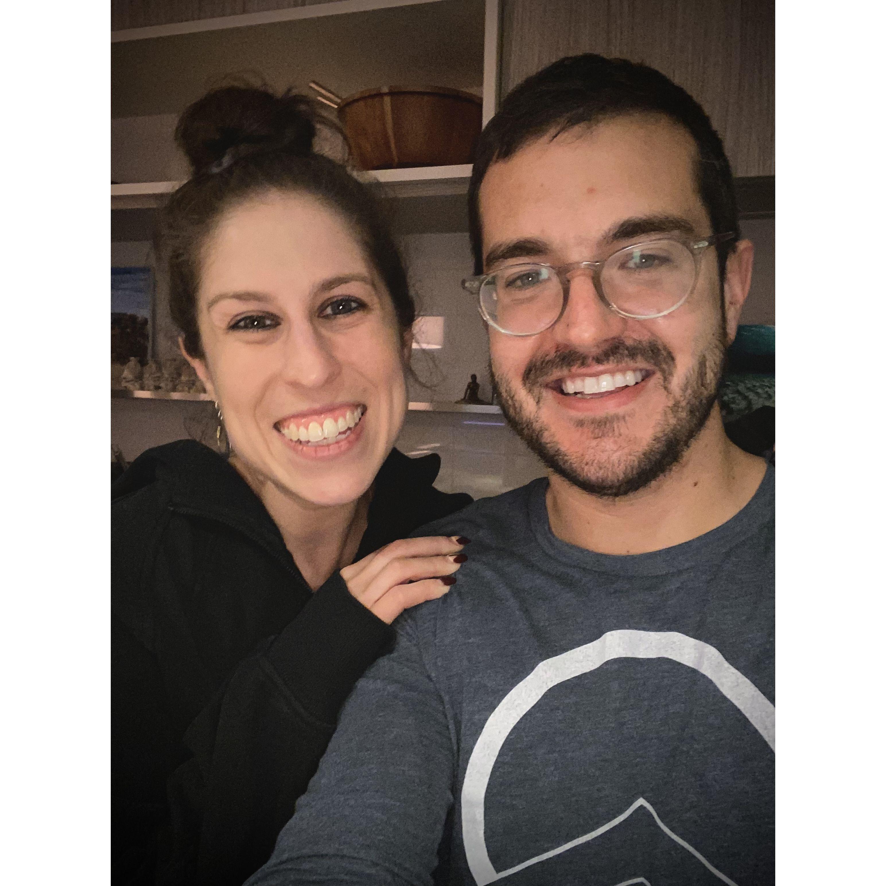 New Years '21 at home because we had Covid :(