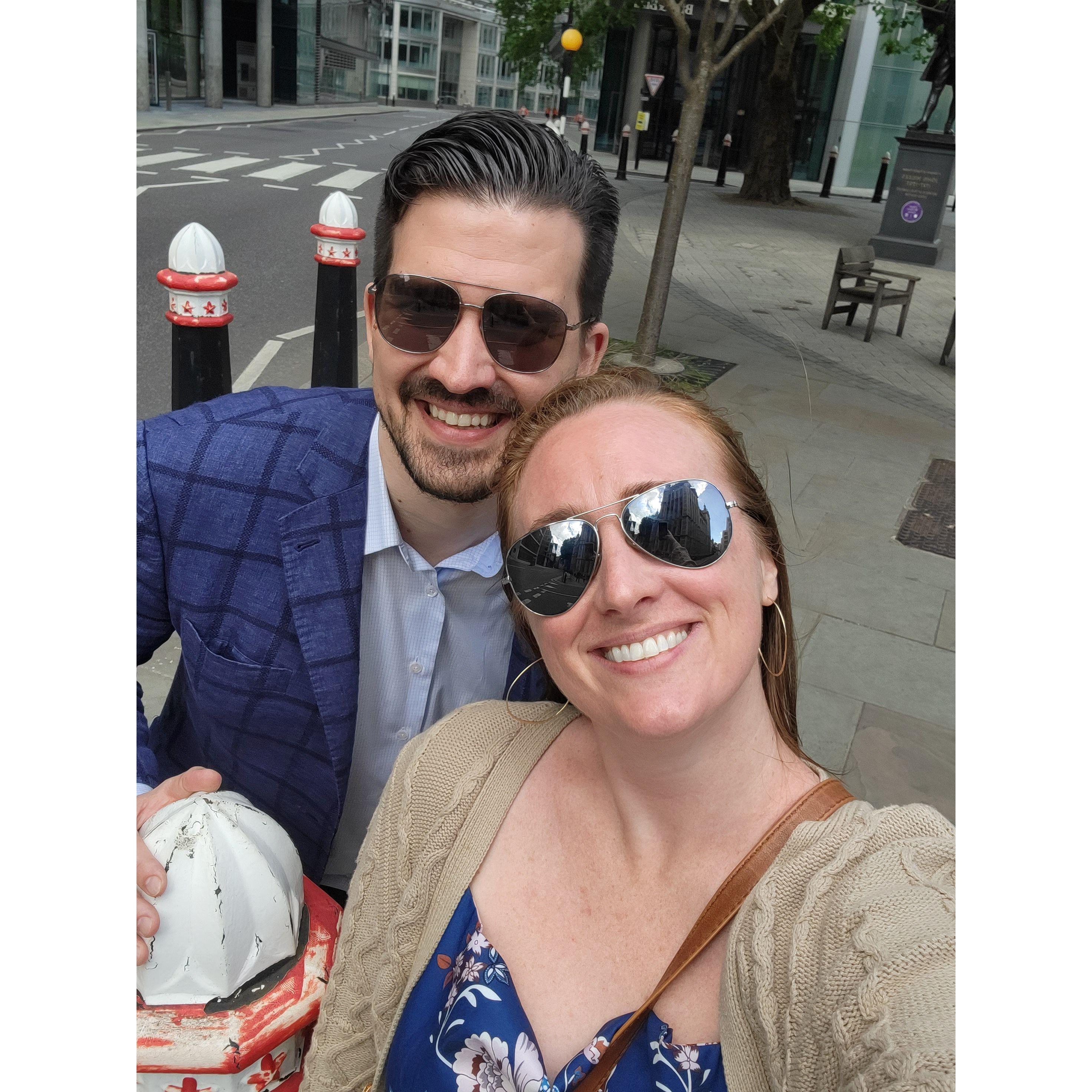 Gallivanting around London Town for the first time
