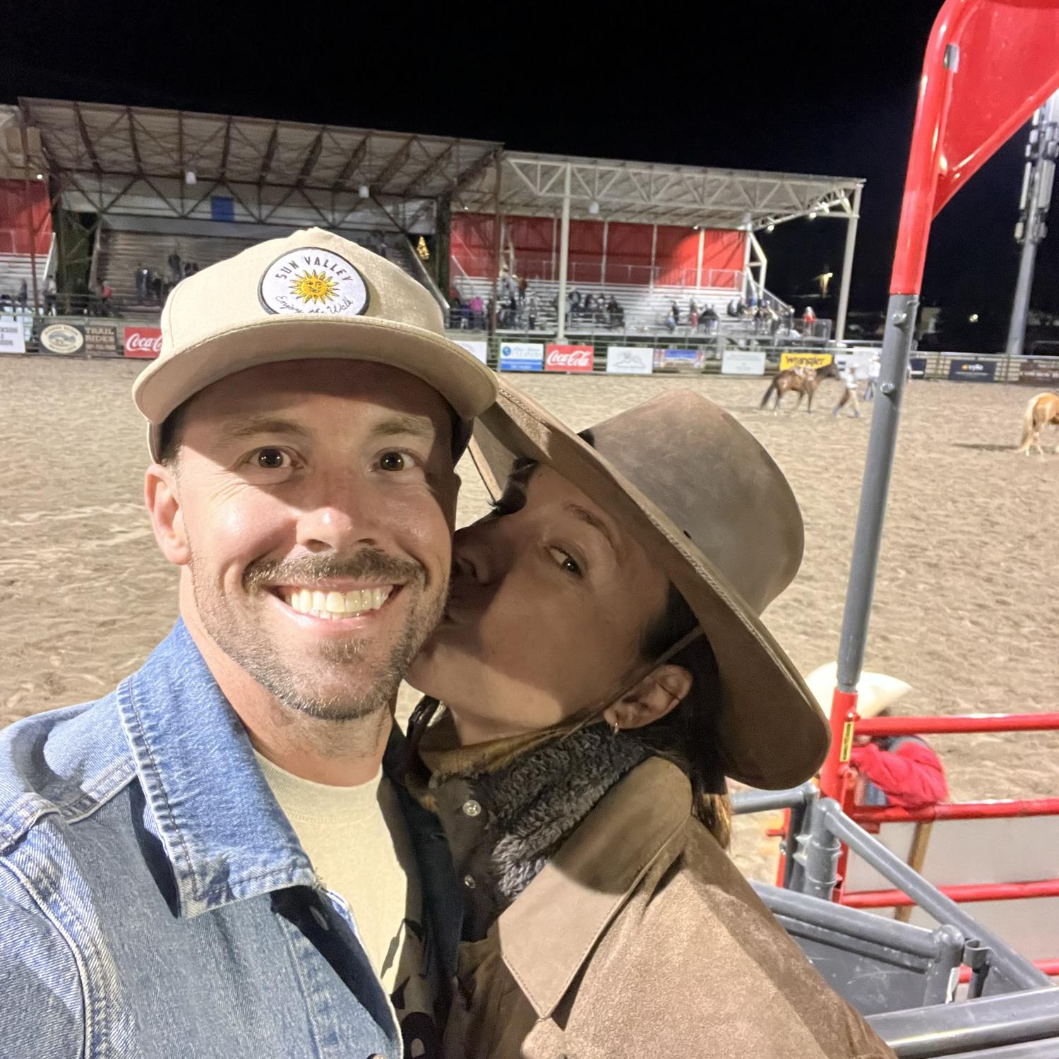 At a Rodeo in Jackson-hole, Wyoming!