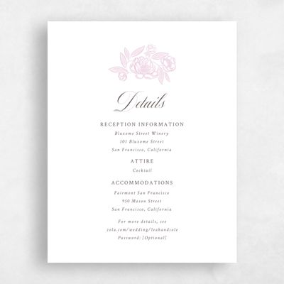 Dusty Rose, Pink Wedding Enclosure - Beatrice
