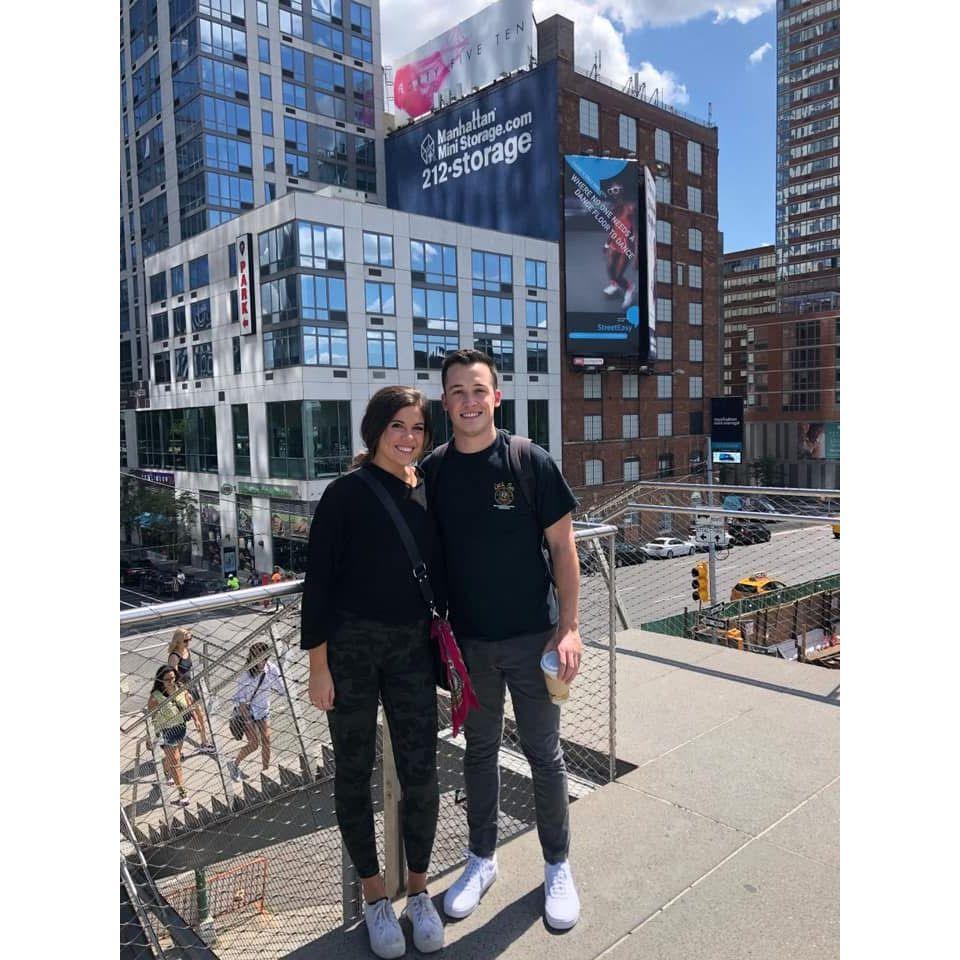Peter taking Maddie to NYC for her first time - 2019
