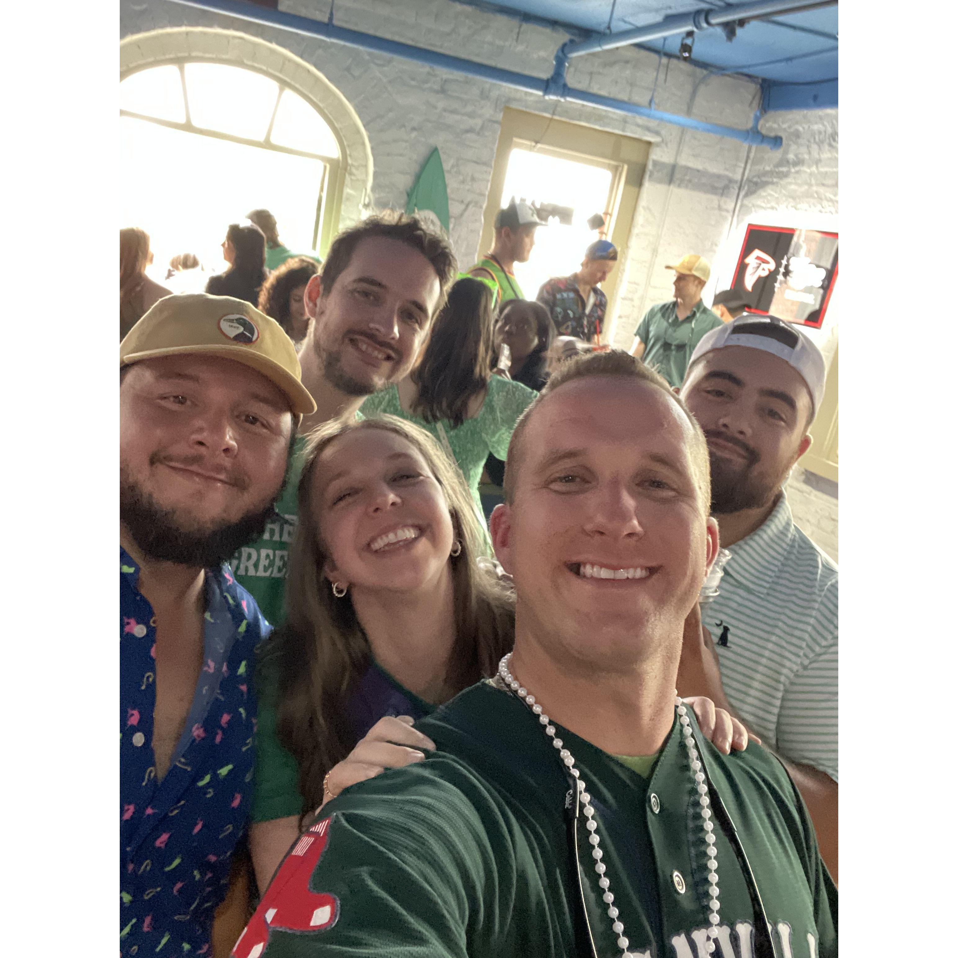 2023 St. Patrick's Day in Savannah, GA with friends!