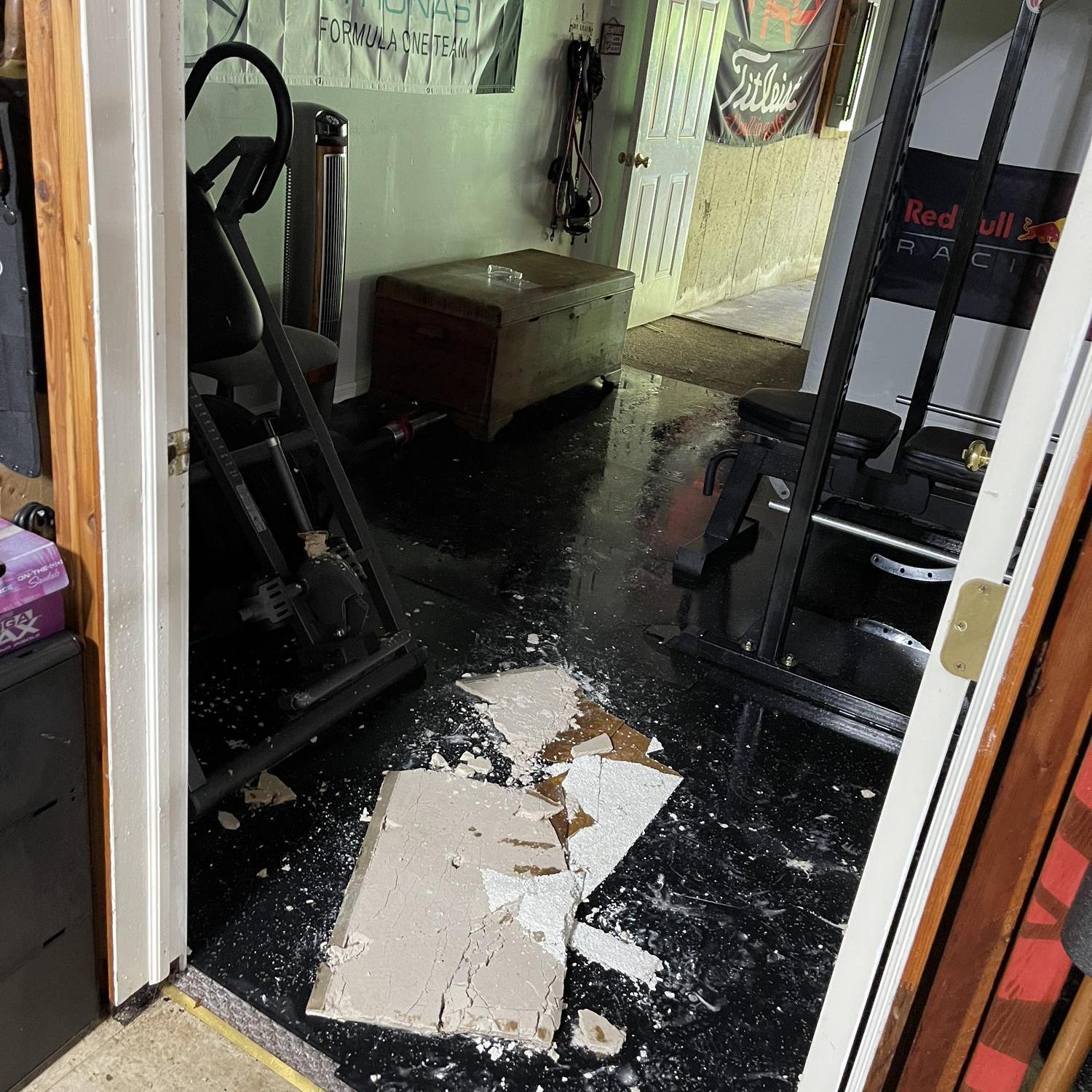 Basement water damage