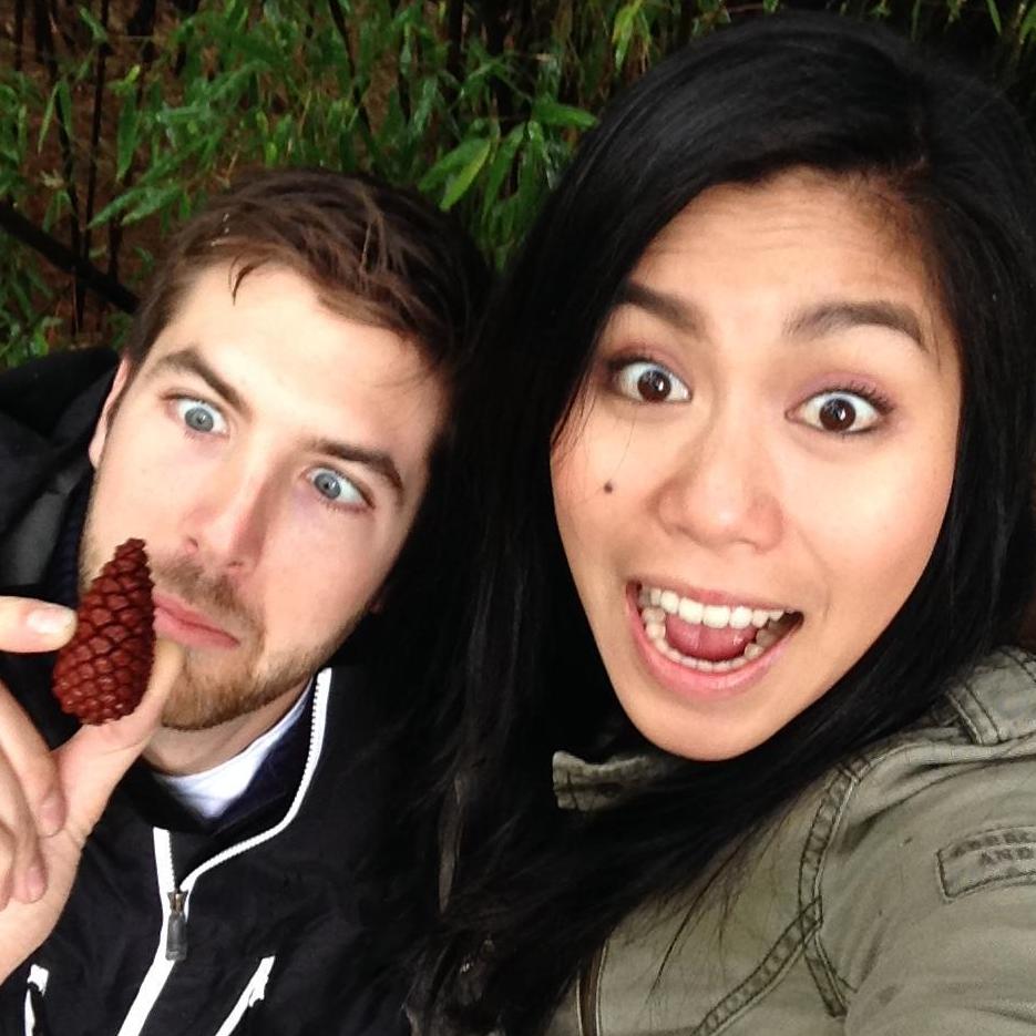Alex had a thing for collecting for pine cones at some point in our relationship haha