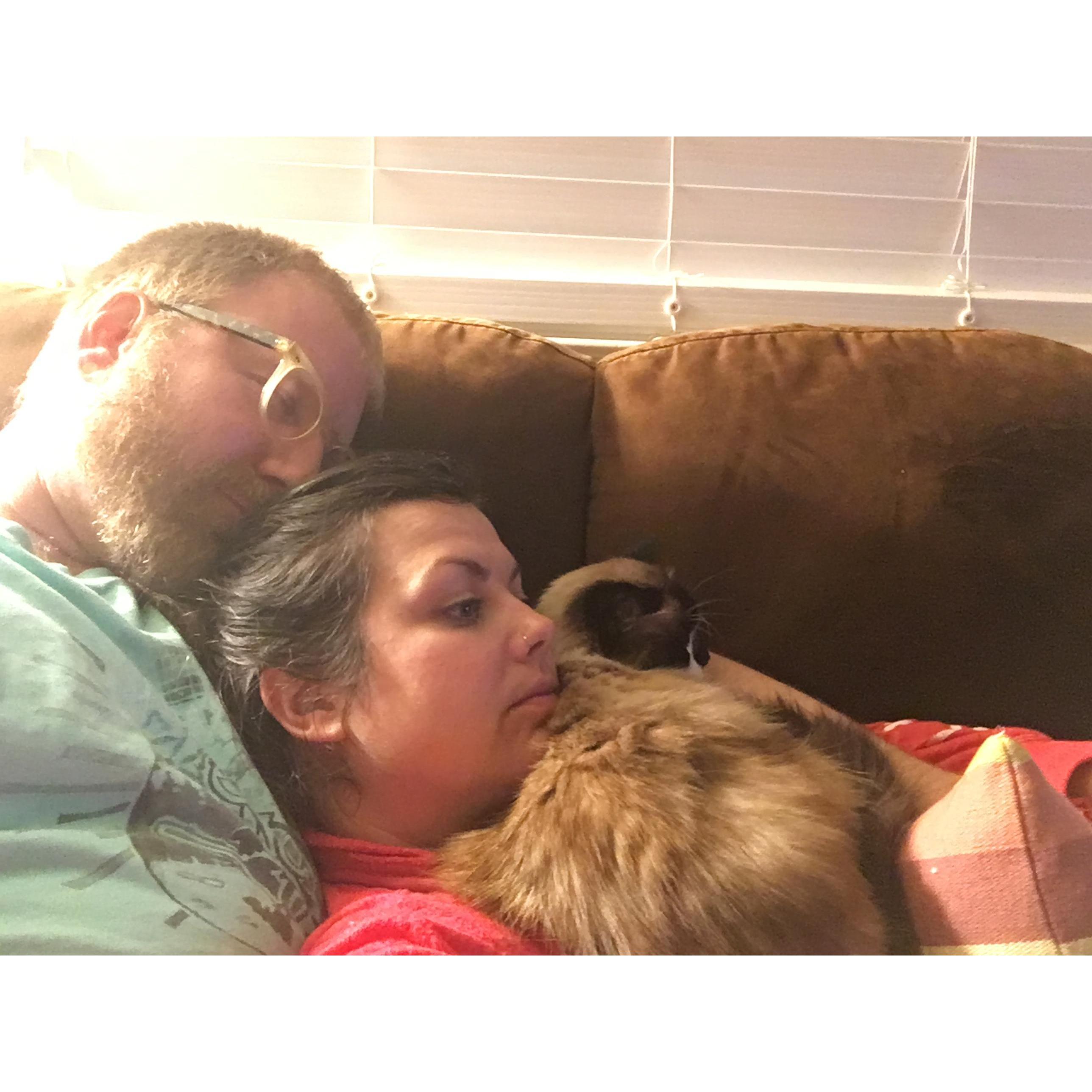 Regular ole night in with the fam.