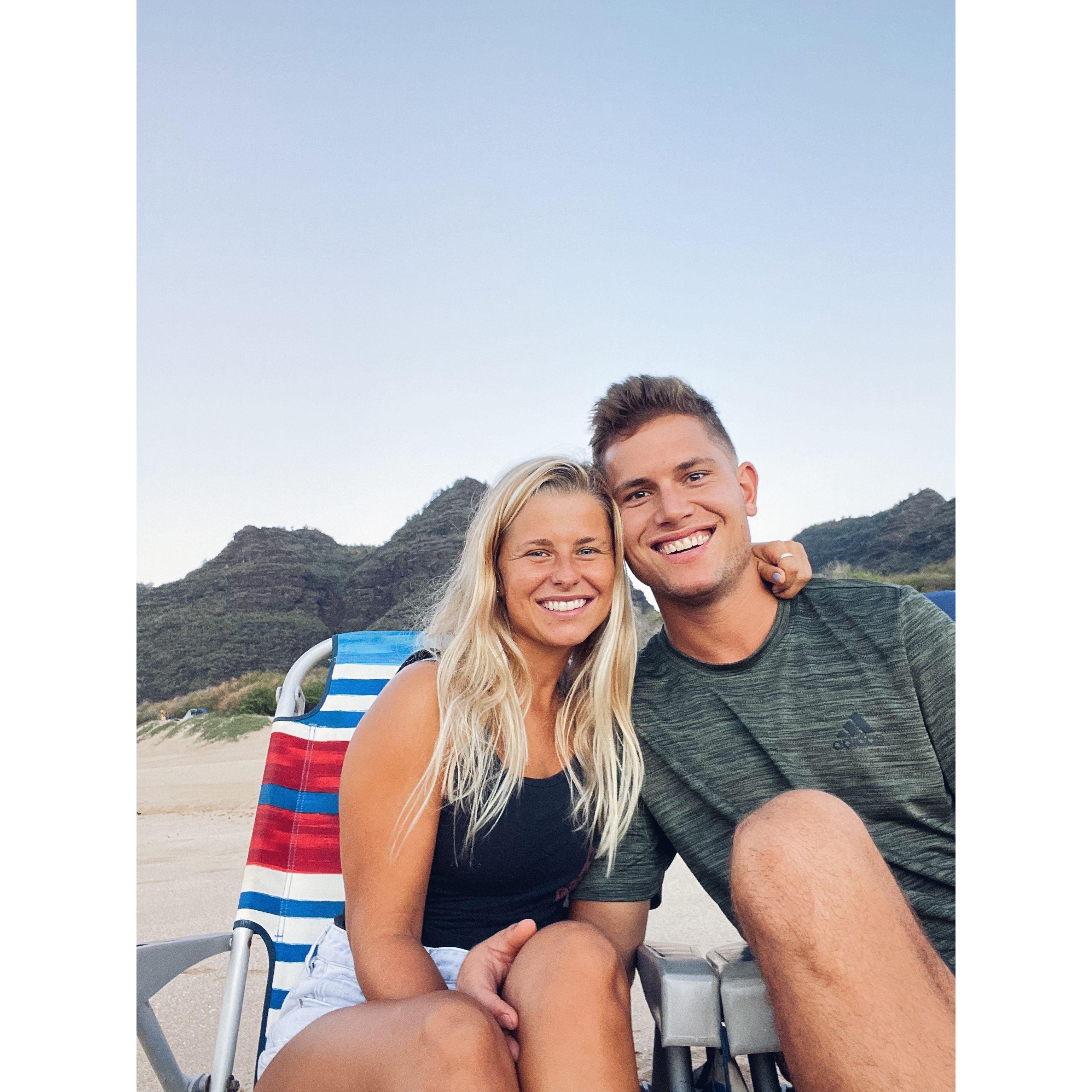 This was our first camping trip together and it was the night Zack asked Katie to be his girlfriend! 10.22.23