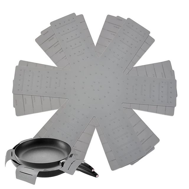 Pot and Pan Protectors for Stacking, Pot Pan Separators Cookware Protector 3 Pack, Dividers Anti-Slip Foldable for Multiple Sizes Pots and Pans Avoid to Scratching or Marring