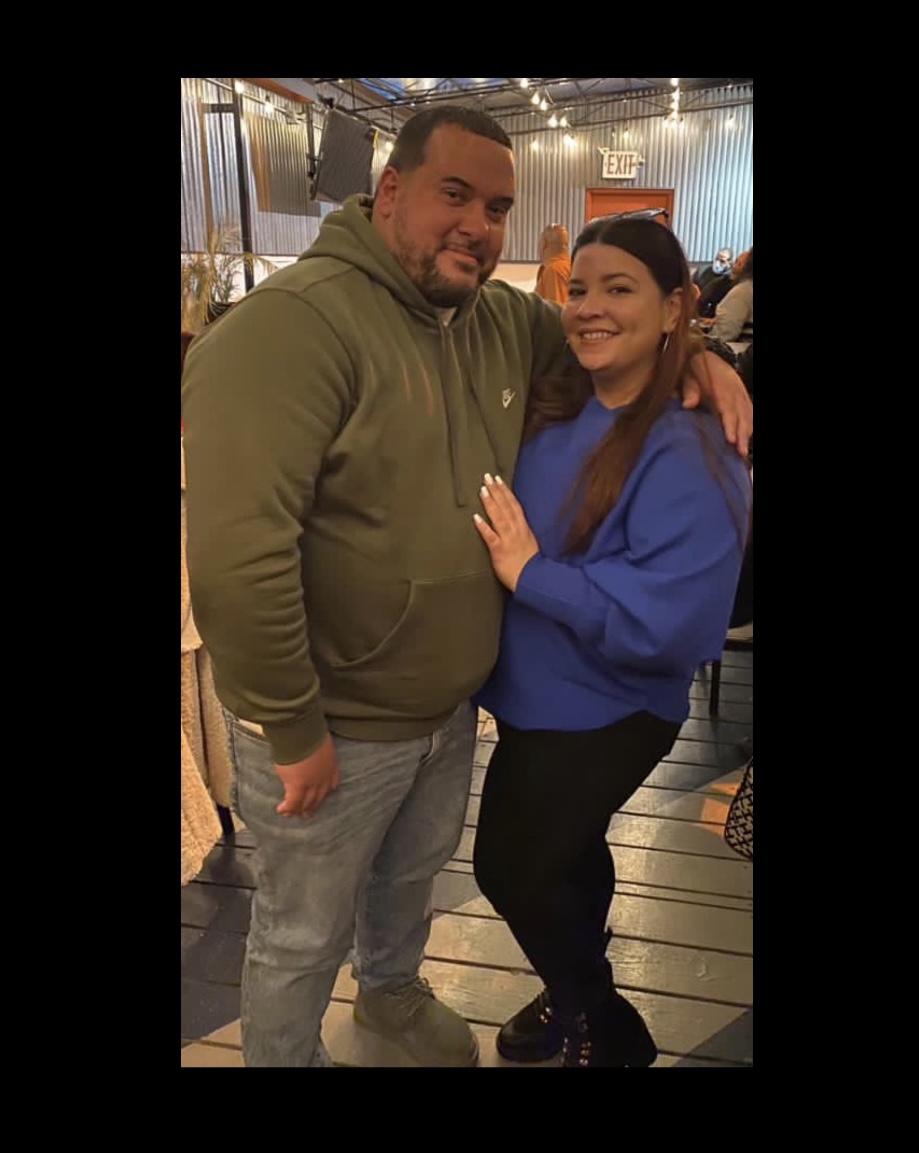 Last picture together before the ring!