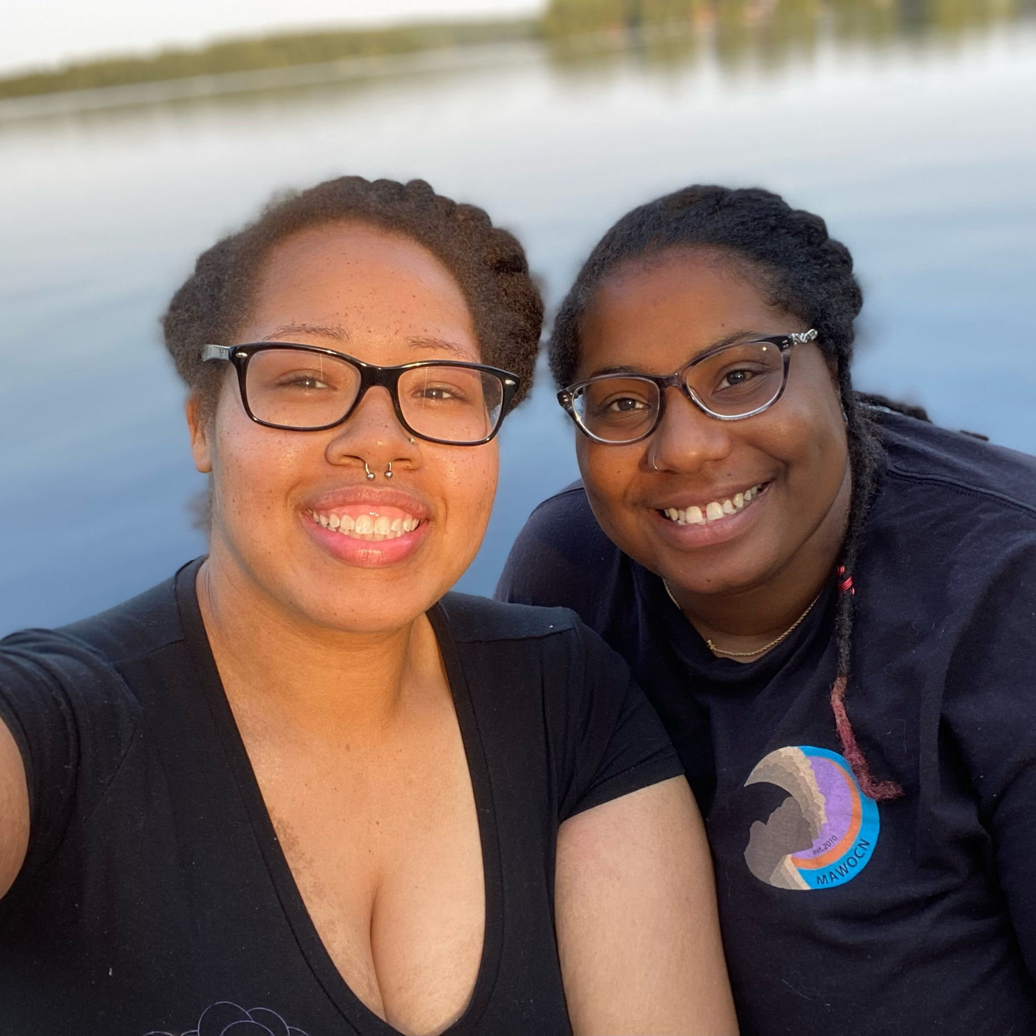 Just a beautiful day by the lake with my honey!