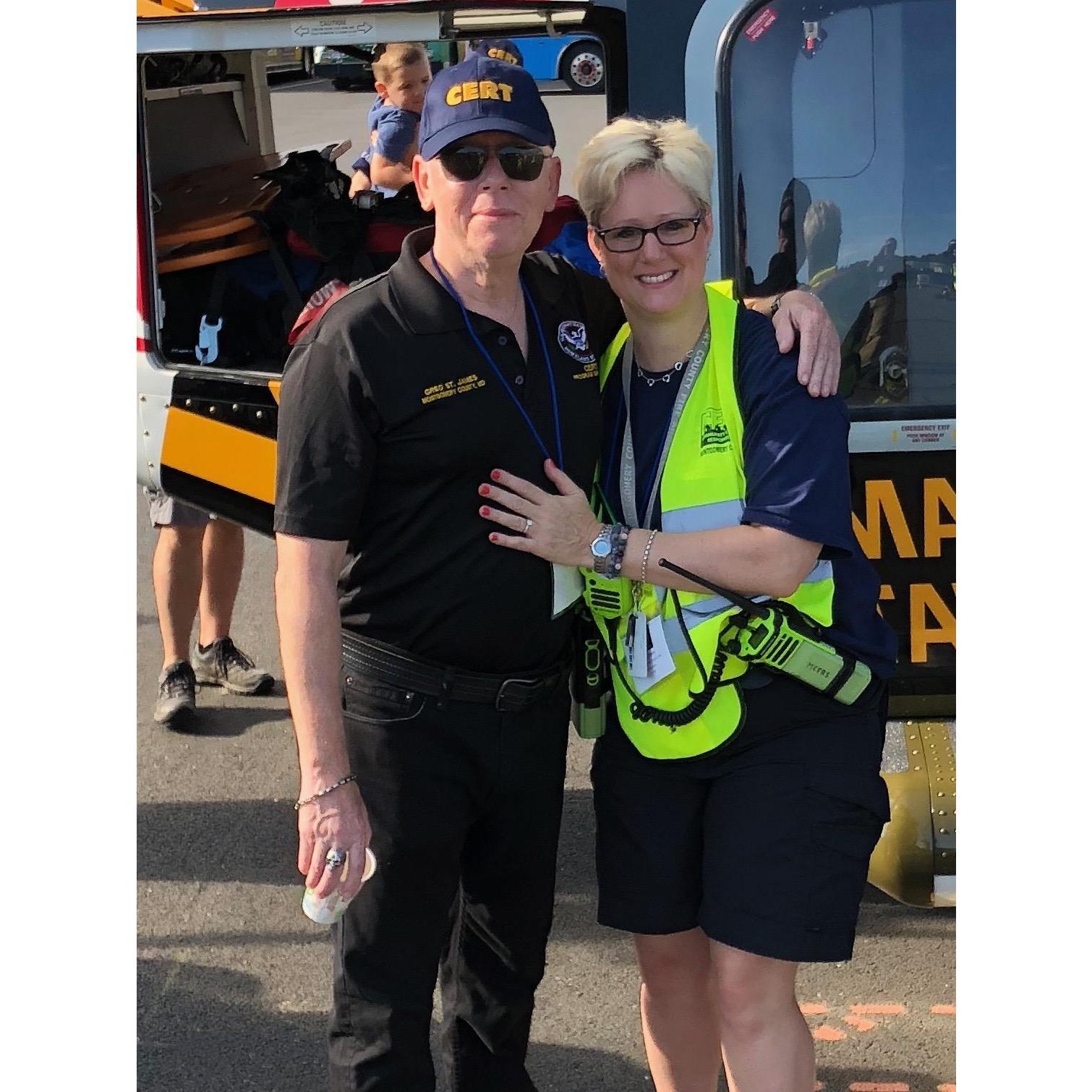 We love working together to make the Montgomery CERT program the best it can be! CERTCON 2018.