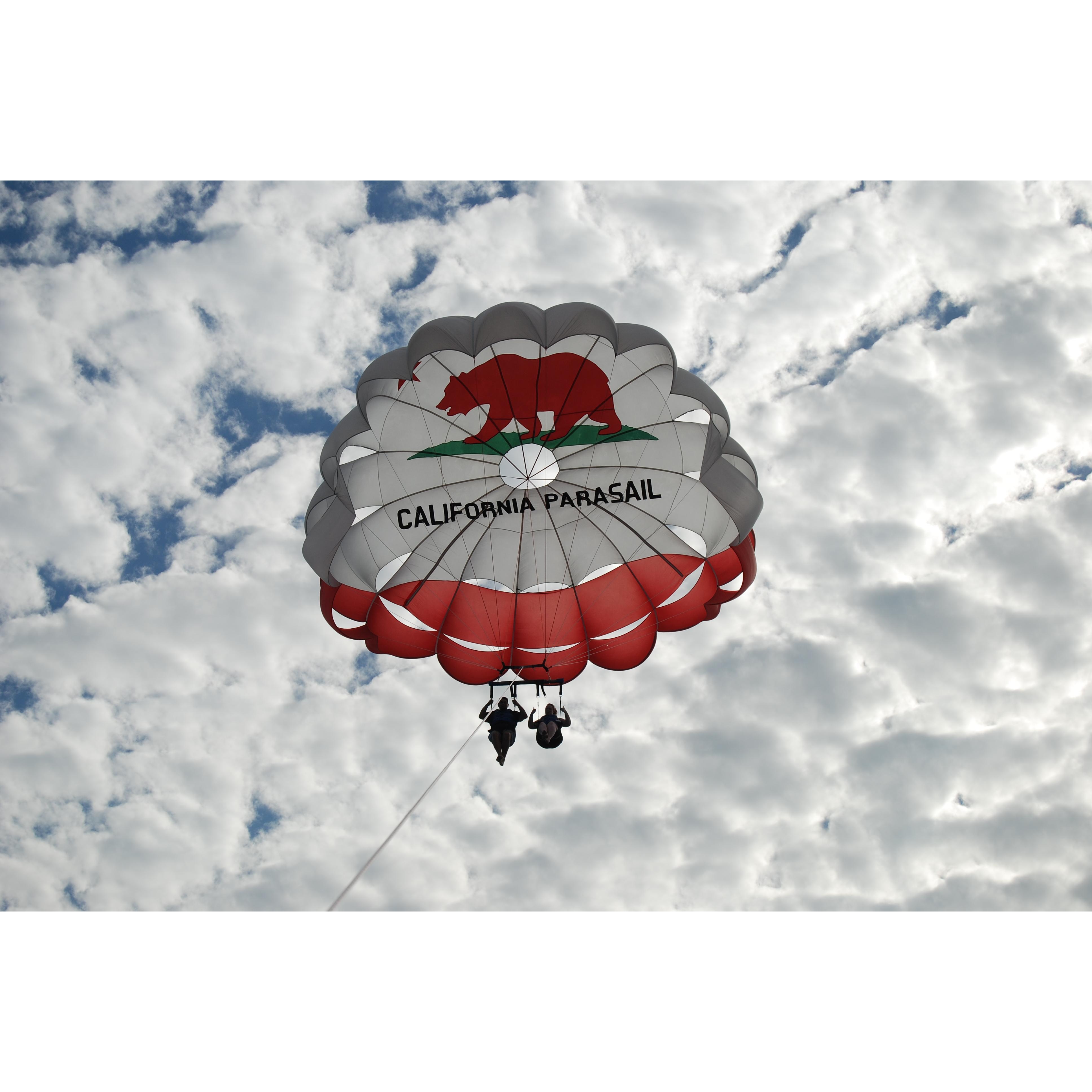 Parasailing in Catalina