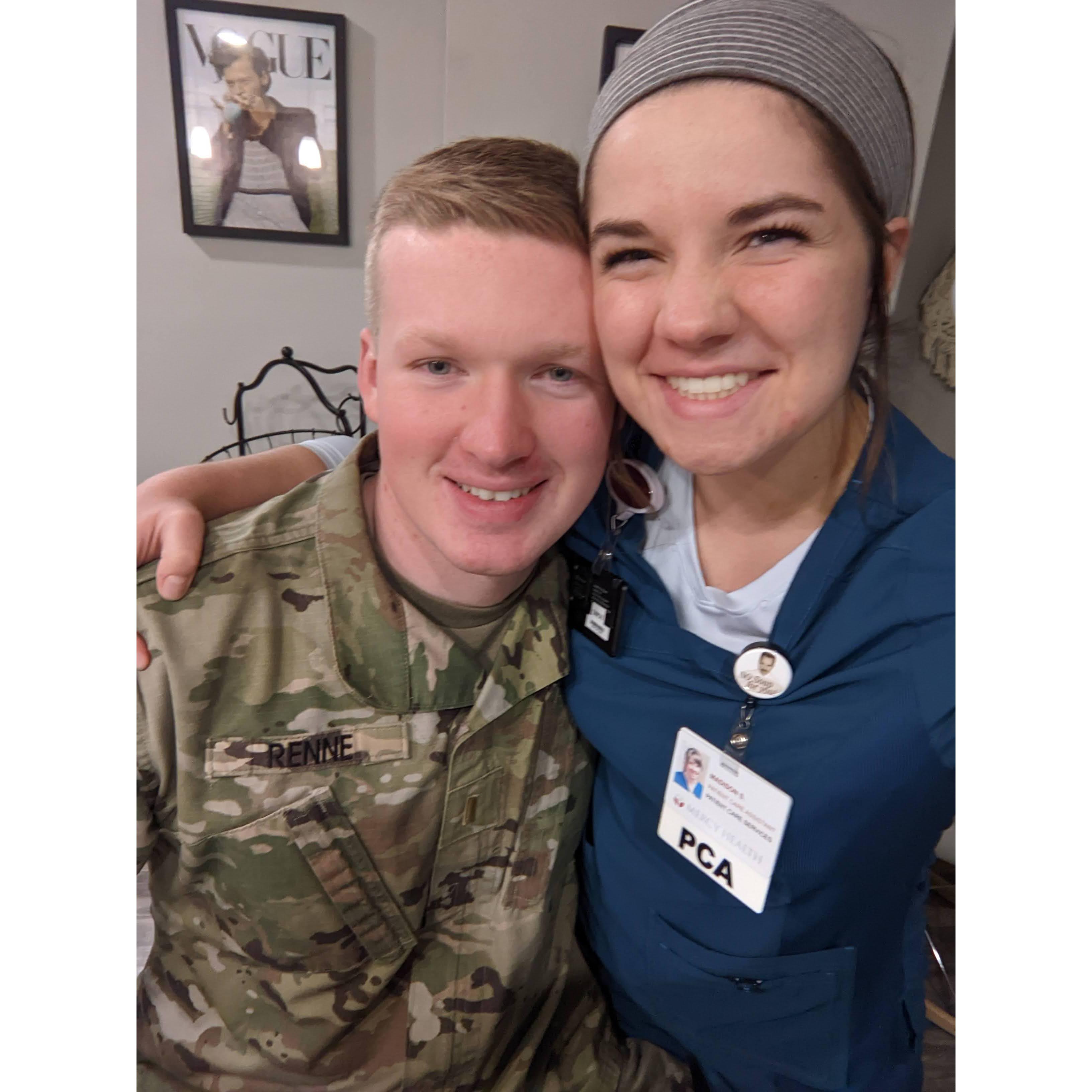 Our nurse & solider relationship