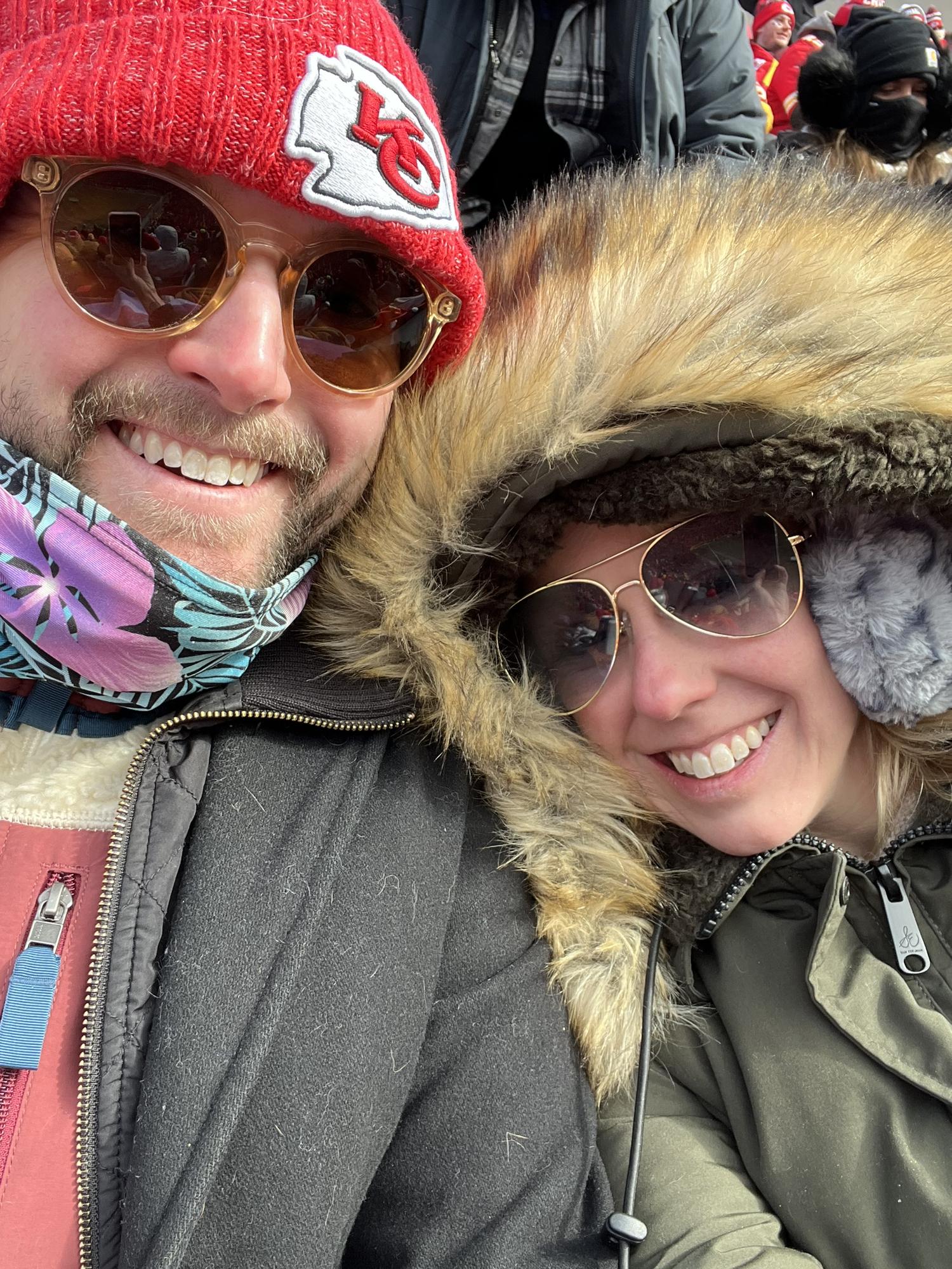 Freezing at a Chiefs game