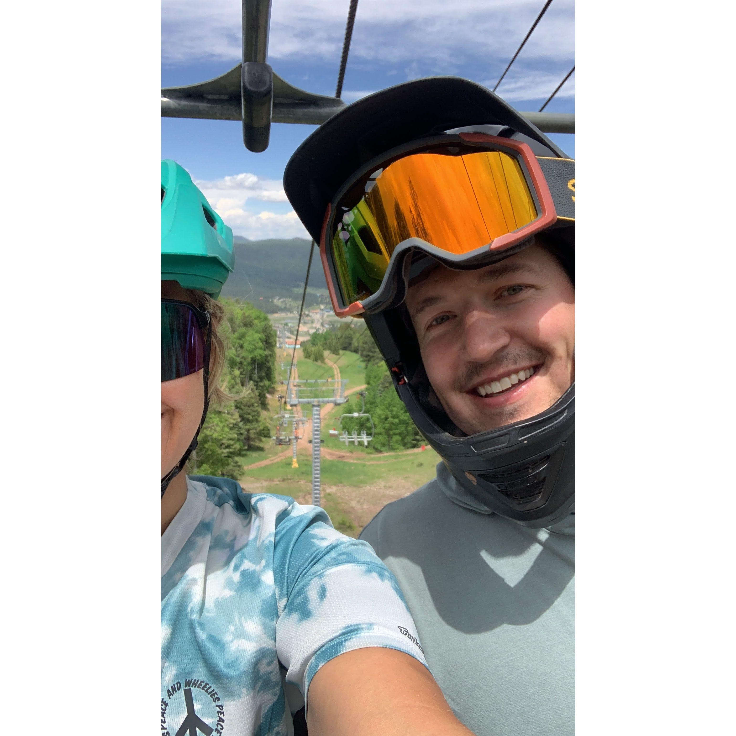 Biking in Angel Fire NM