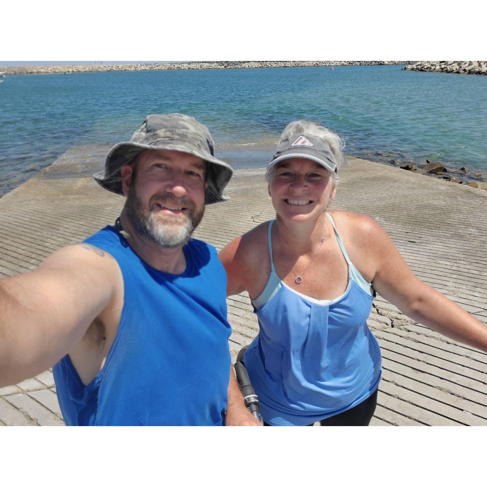 Camping and Bike Riding at Camp Pendleton!