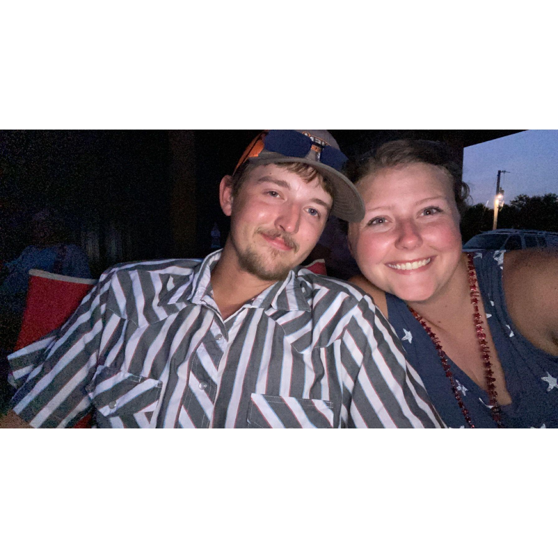 Our first 4th of July together
