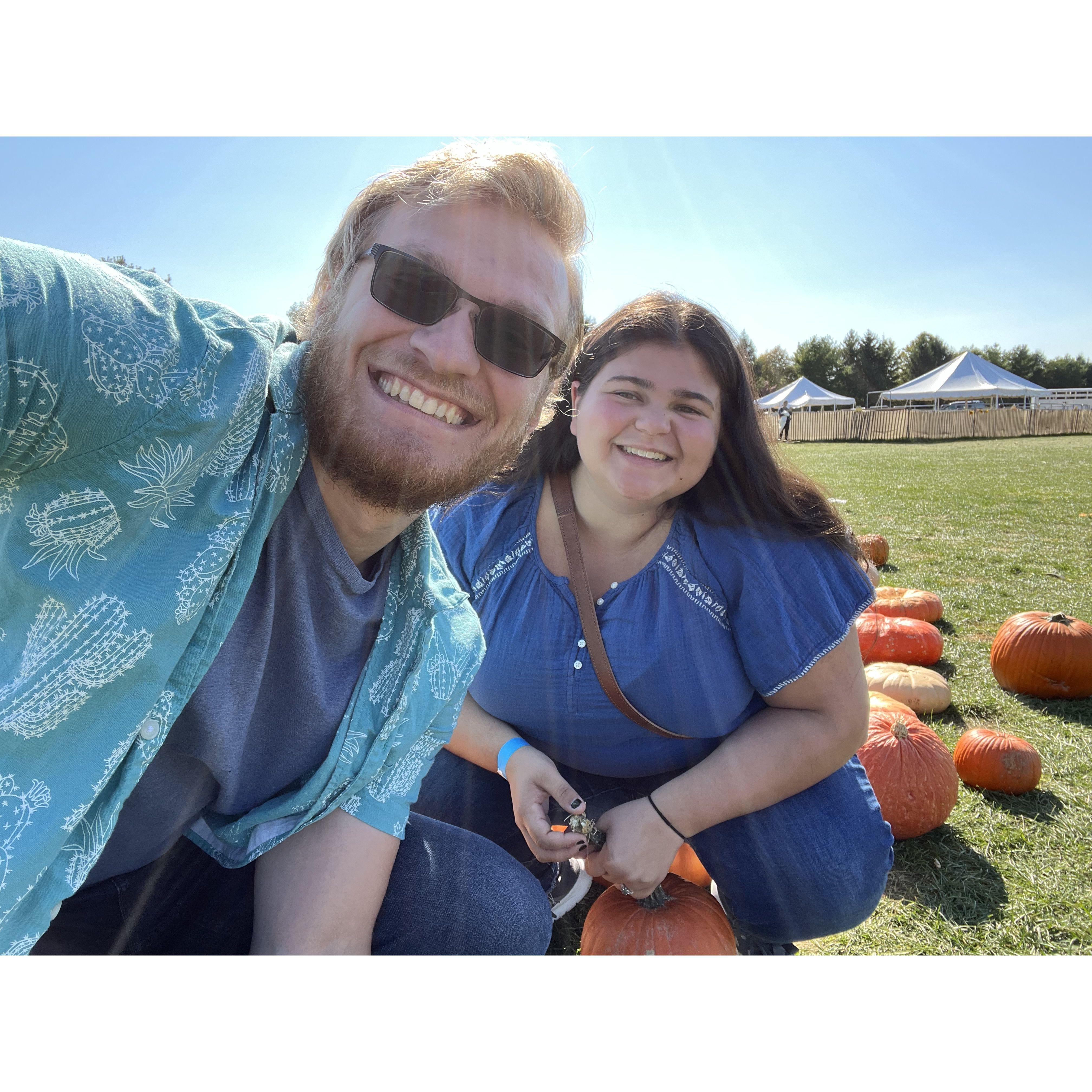 Pumpkin Picking!