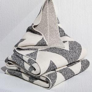 Happy Habitat Recycled Cotton Throw - Reversed Marled