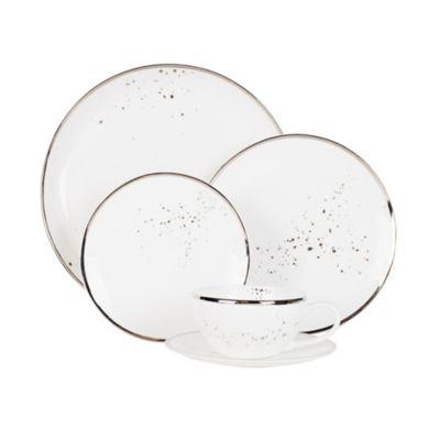 Olivia & Oliver™ Harper Splatter Platinum 5-Piece Place Setting