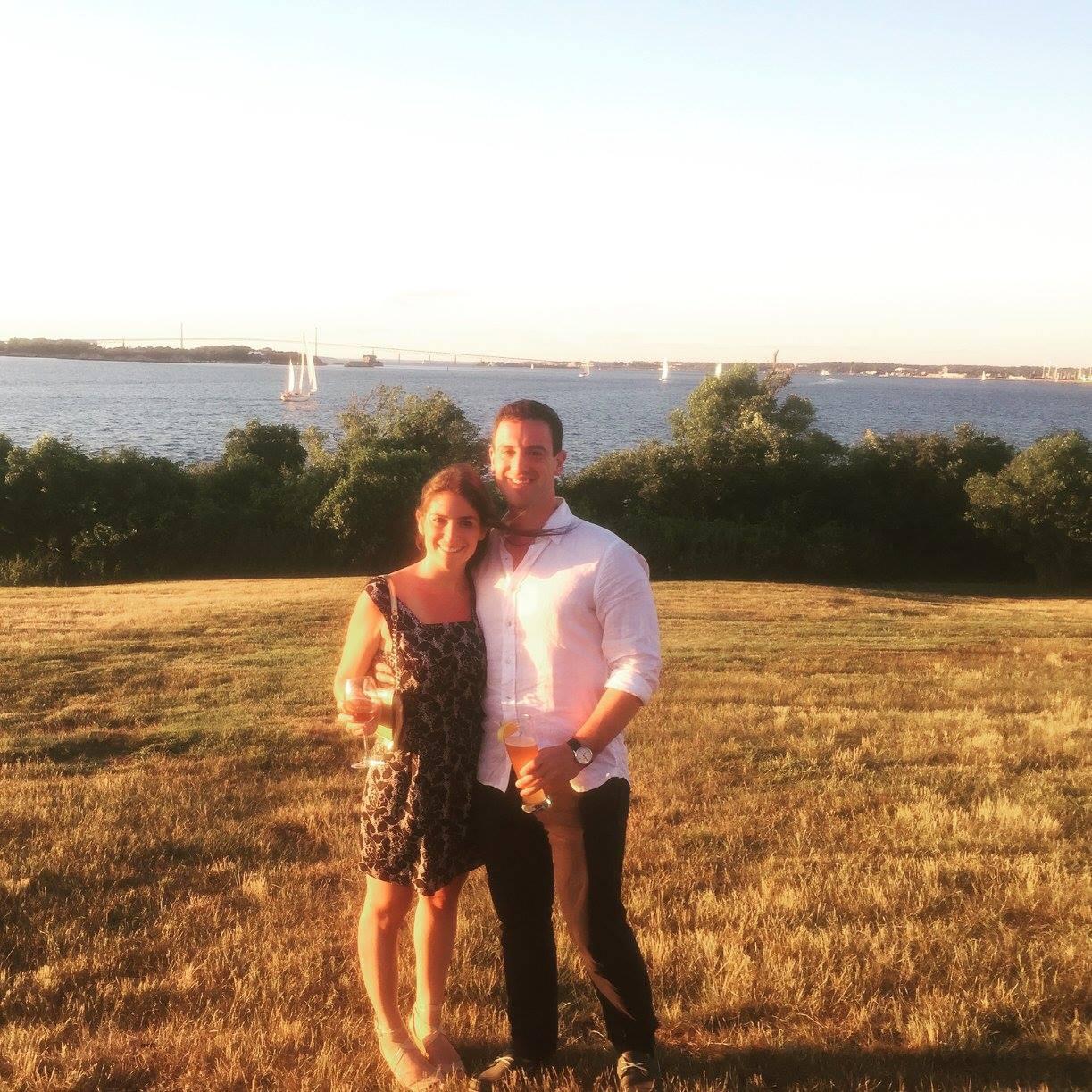 Newport for Melissa and Max's first trip together