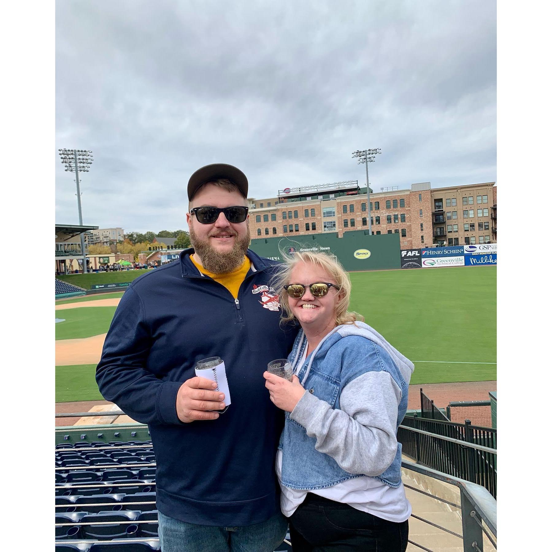 The beer festival in Greenville for my 31st birthday!