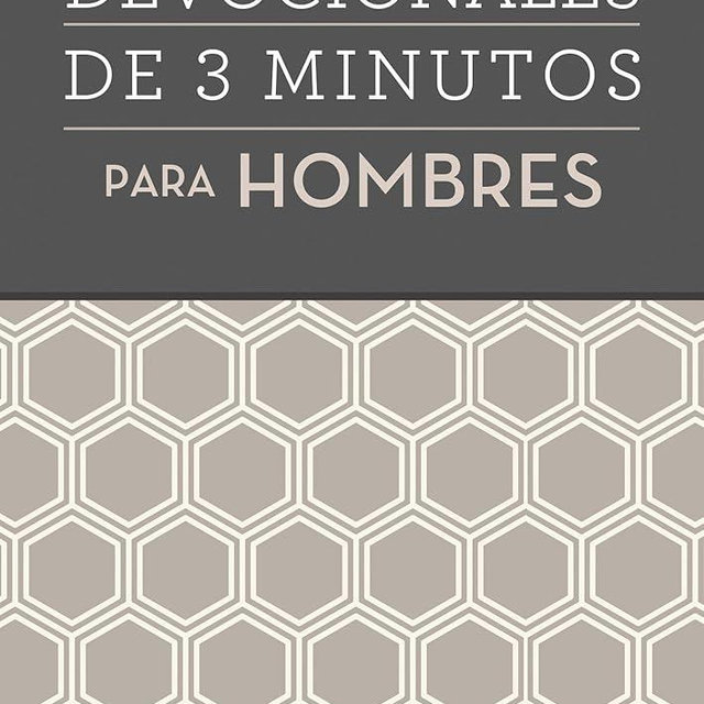 Devocionales de 3 minutos para hombres: 180 lecturas inspiradoras (Spanish Edition)