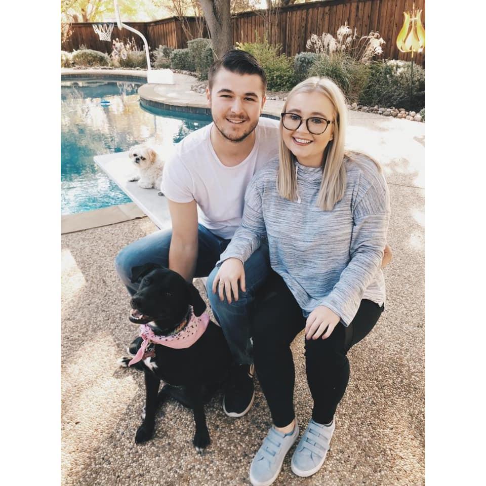 Senior year of college + our baby Luca!