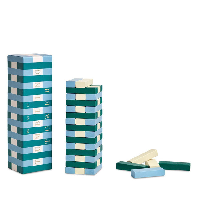 PRINTWORKS Tumbling Towers - Green/Blue