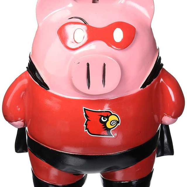 FOCO NCAA Unisex Large Stand Up Superhero Piggy Bank