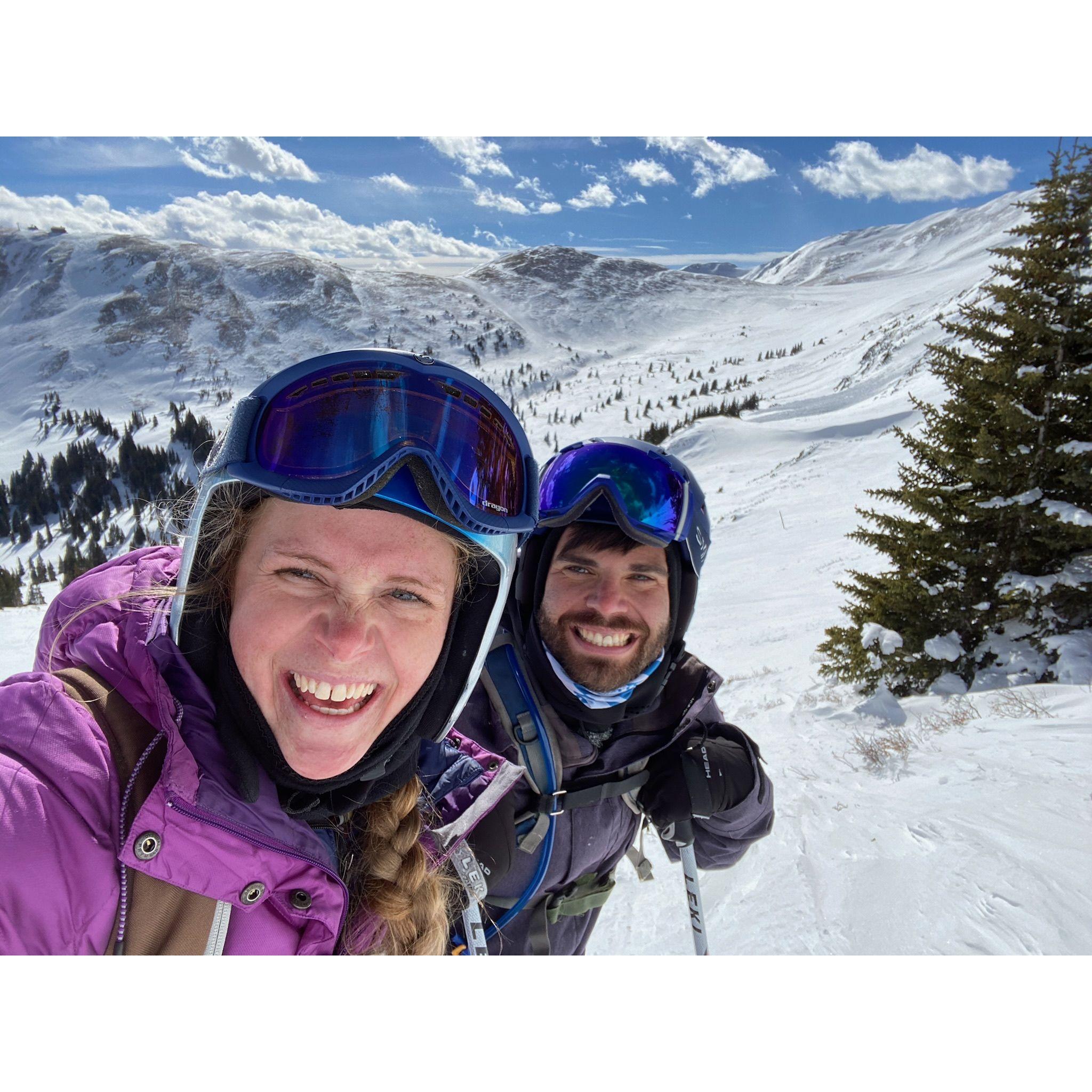 We can never get enough ski time