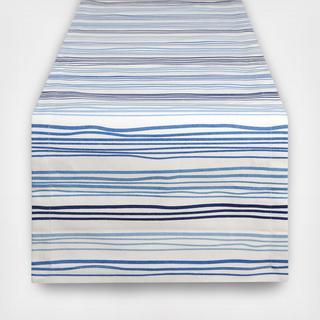 Watercolor Stripe Table Runner
