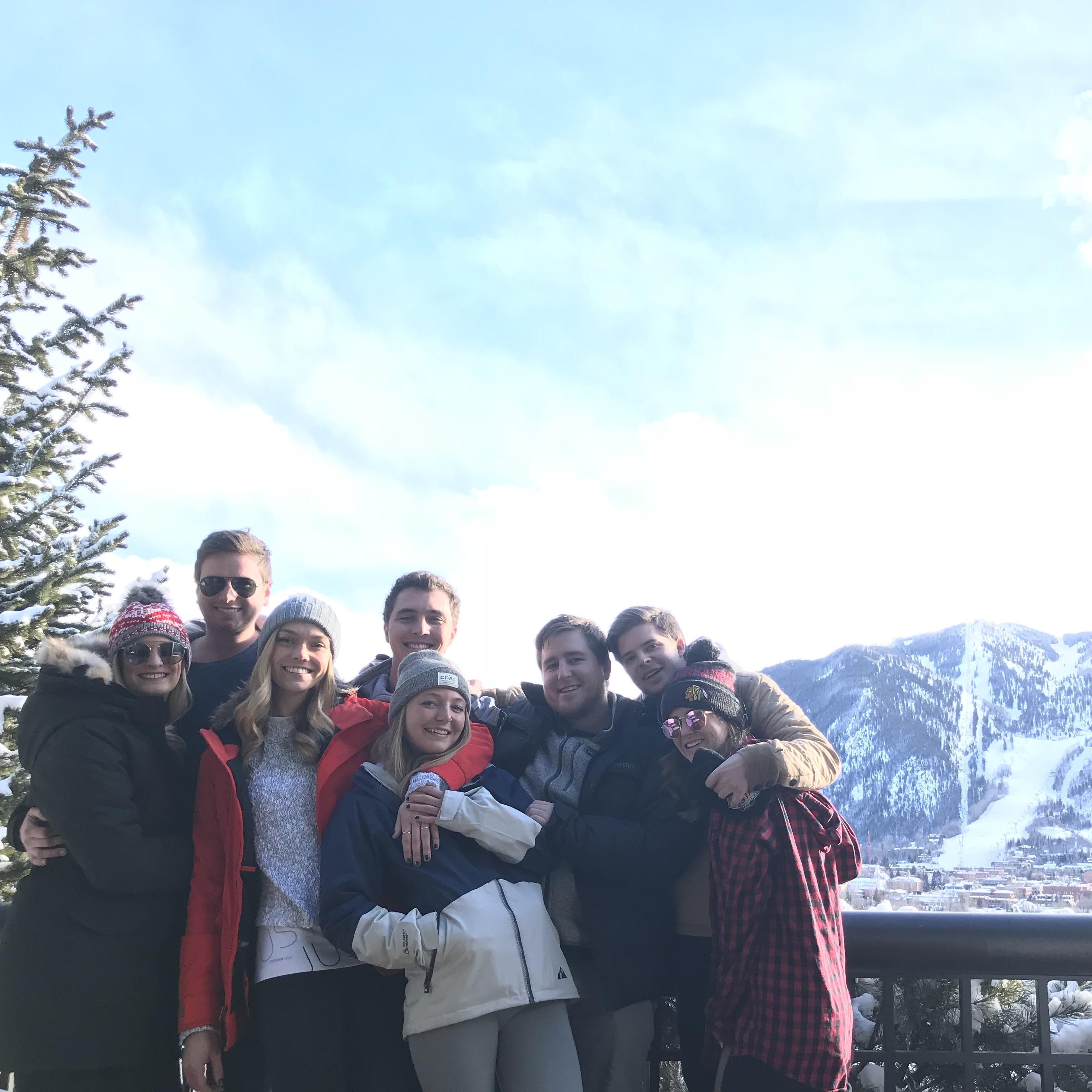 Visiting the Porters in Aspen (when we decided we were moving West)