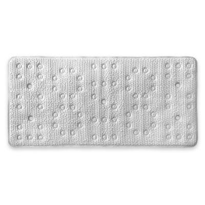 Splash Home Deluxe Softee Bath Mat in White