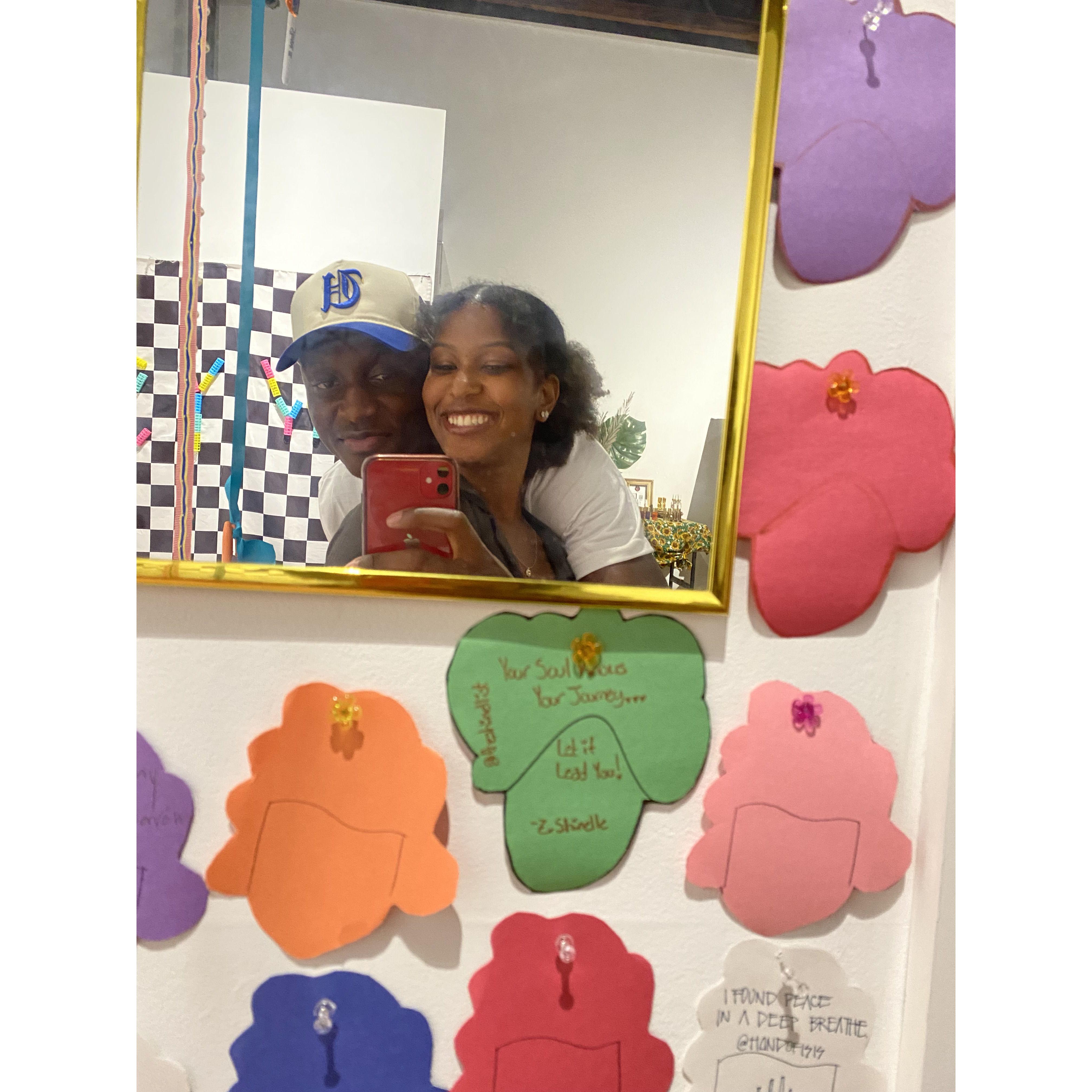 Our first ever picture together