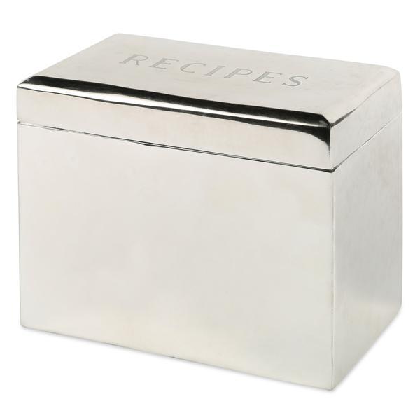 Sir | Madam Beveled Recipe Box