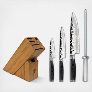 Premier Starter Knife Block Set, 5-Piece