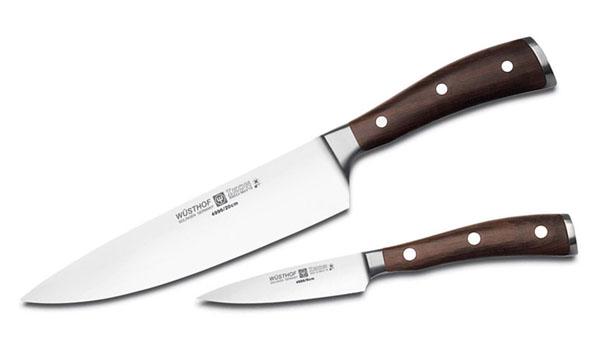 Wusthof Ikon Blackwood Starter Knife Set, 2 Piece | Cutlery and More
