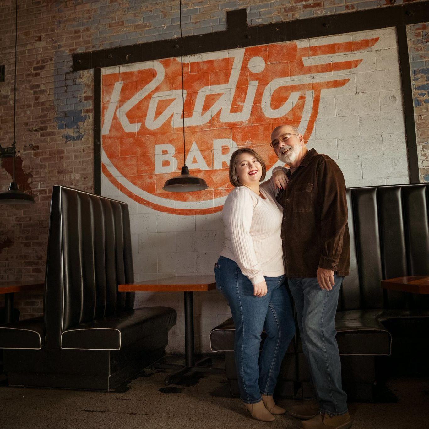 Our booth at Radio Bar is our place to reminisce. We sit, sip, and remember exactly how our story started.