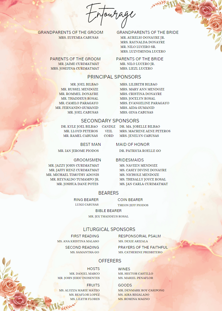 The Wedding Website of Aurin Lucero and Nicky Curimatmat