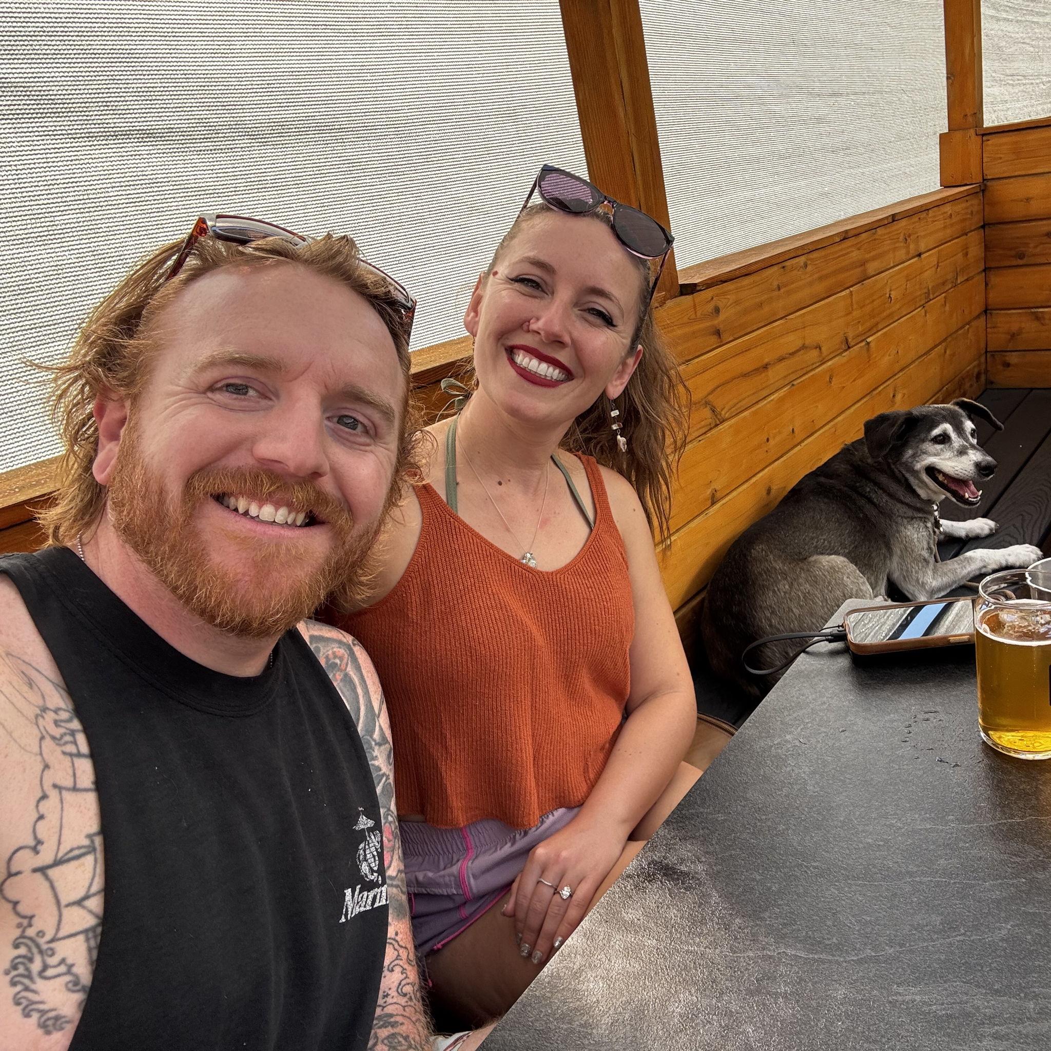 Our happy family <3 (minus Butthead Olive)