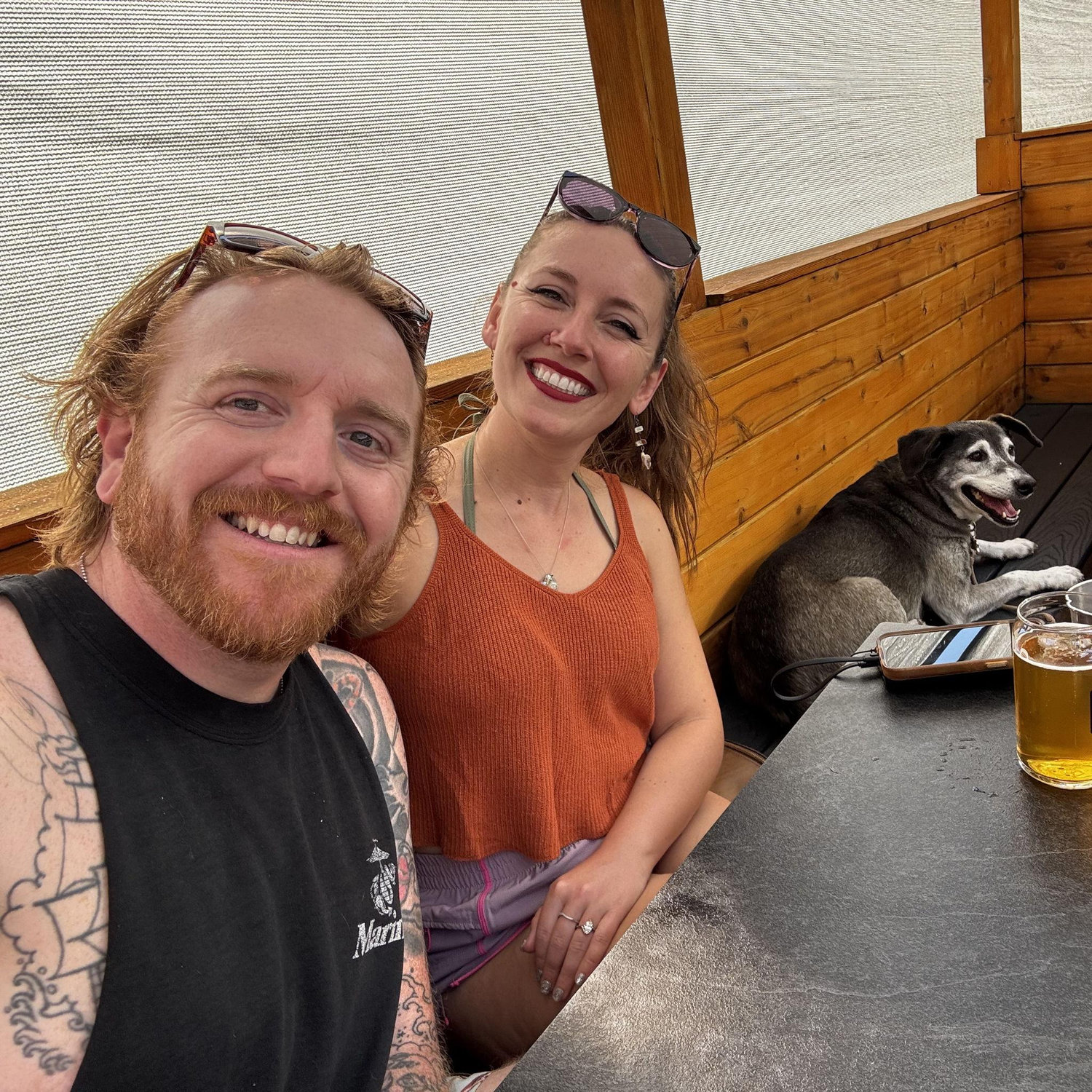 Our happy family <3 (minus Butthead Olive)