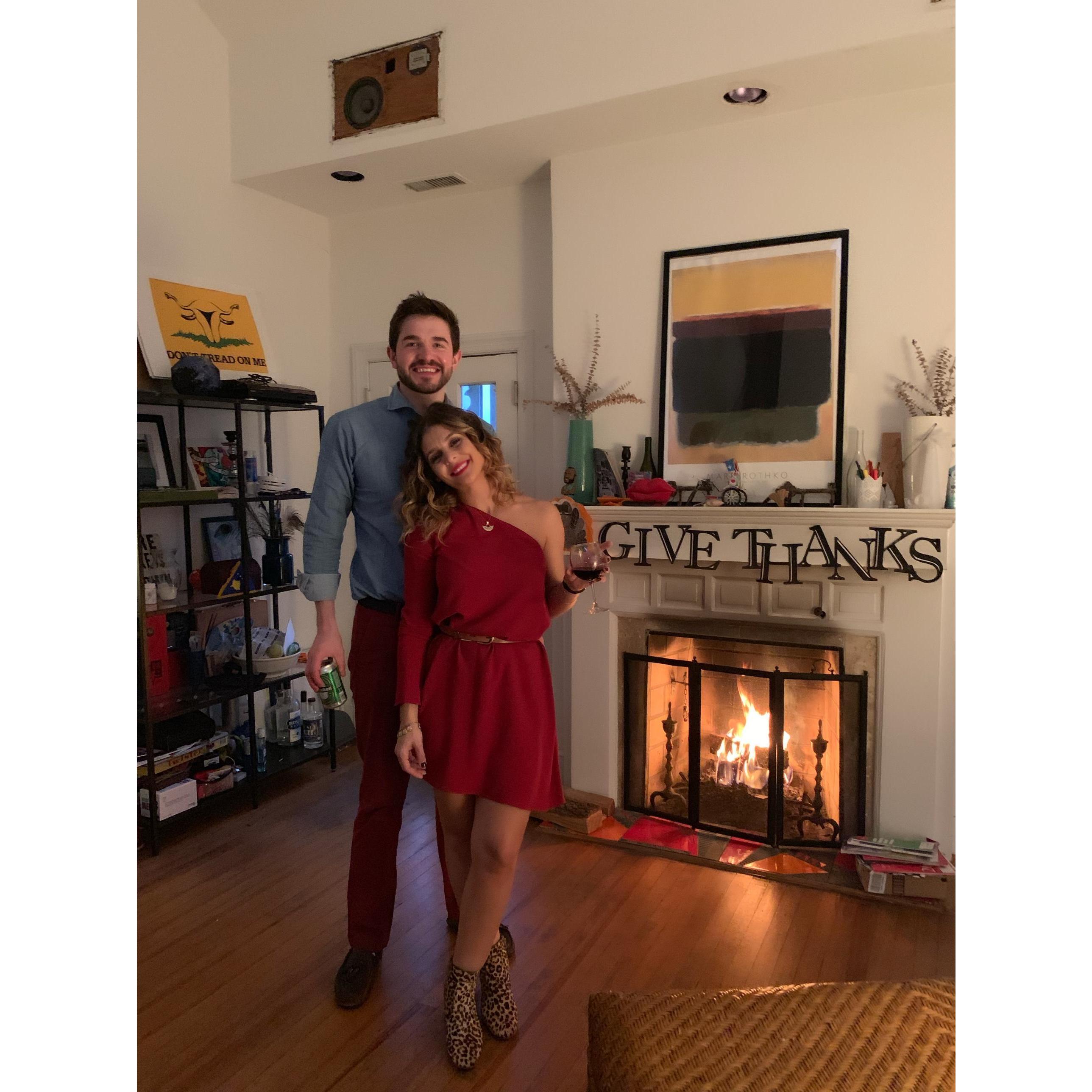 The first "friendsgiving" we hosted