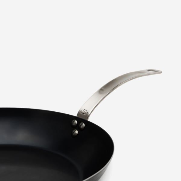 Blue Carbon Steel Frying Pan - 12"