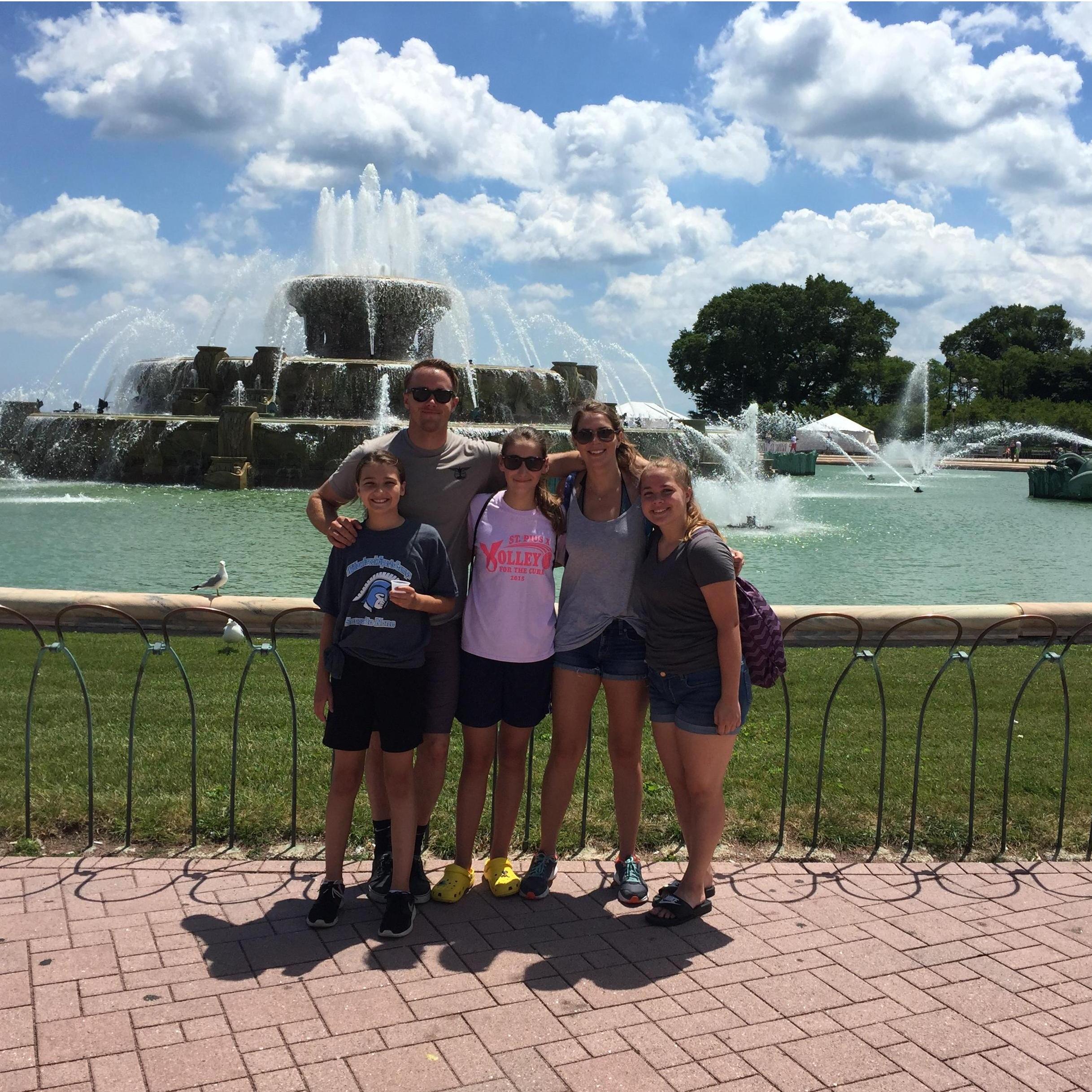Exploring Chicago with Grace, Hope, and Paige