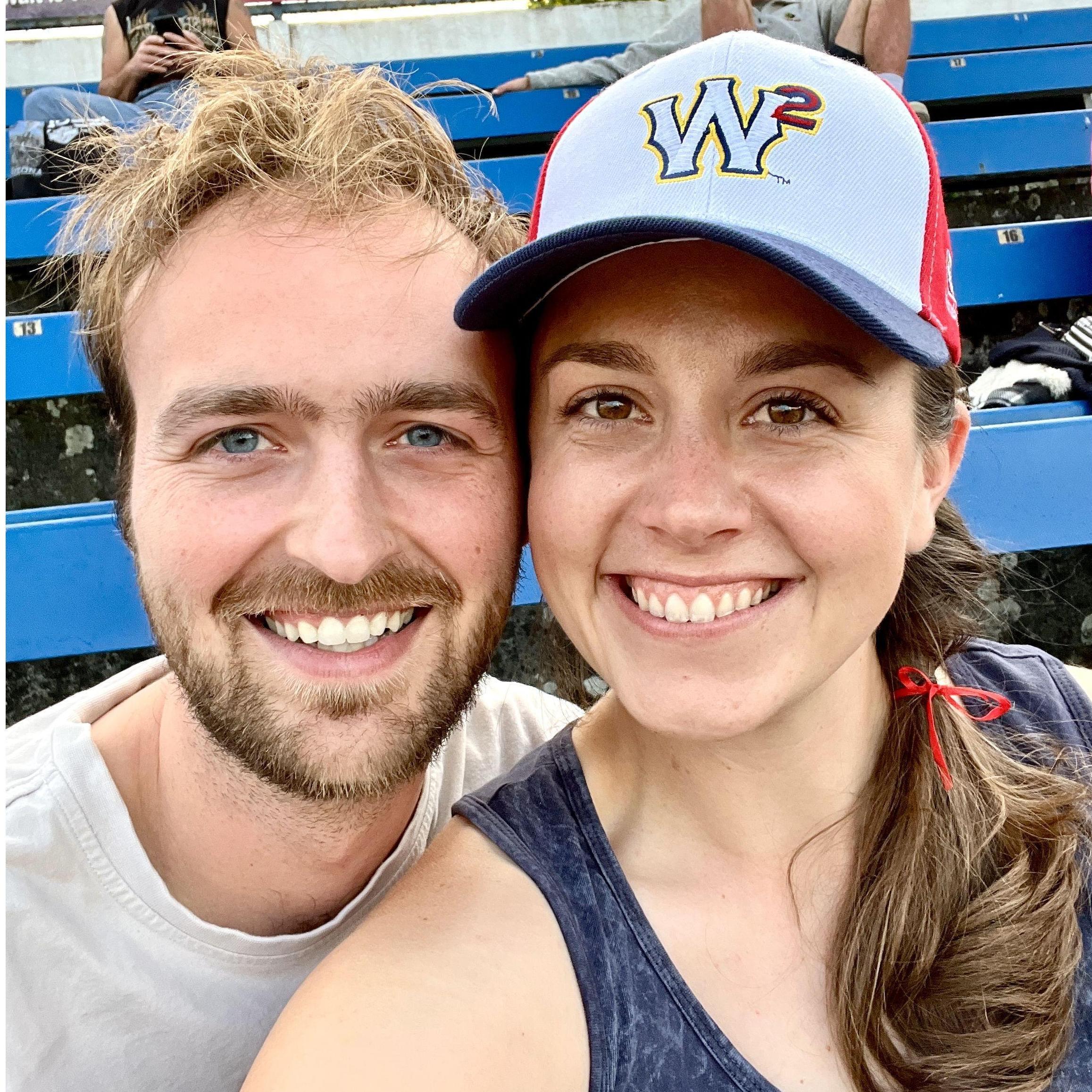 Watching the Walla Walla Sweets play. ⚾️