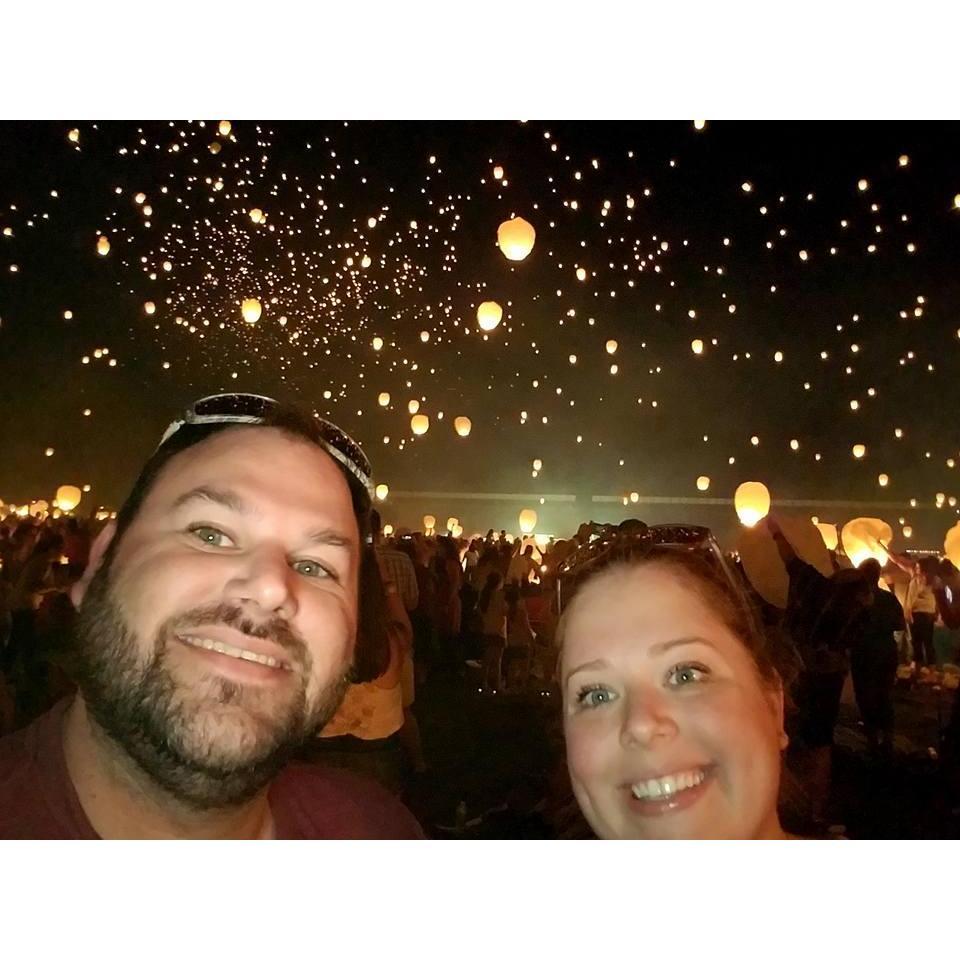 One of the coolest experiences ever! At a lantern festival in June 2017