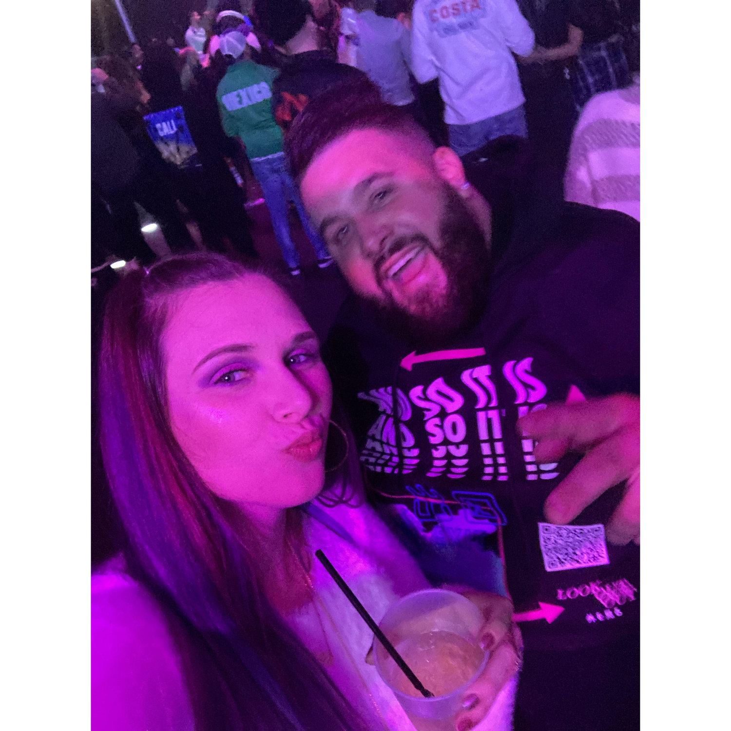 Night we saw Tiesto!! Best night ever