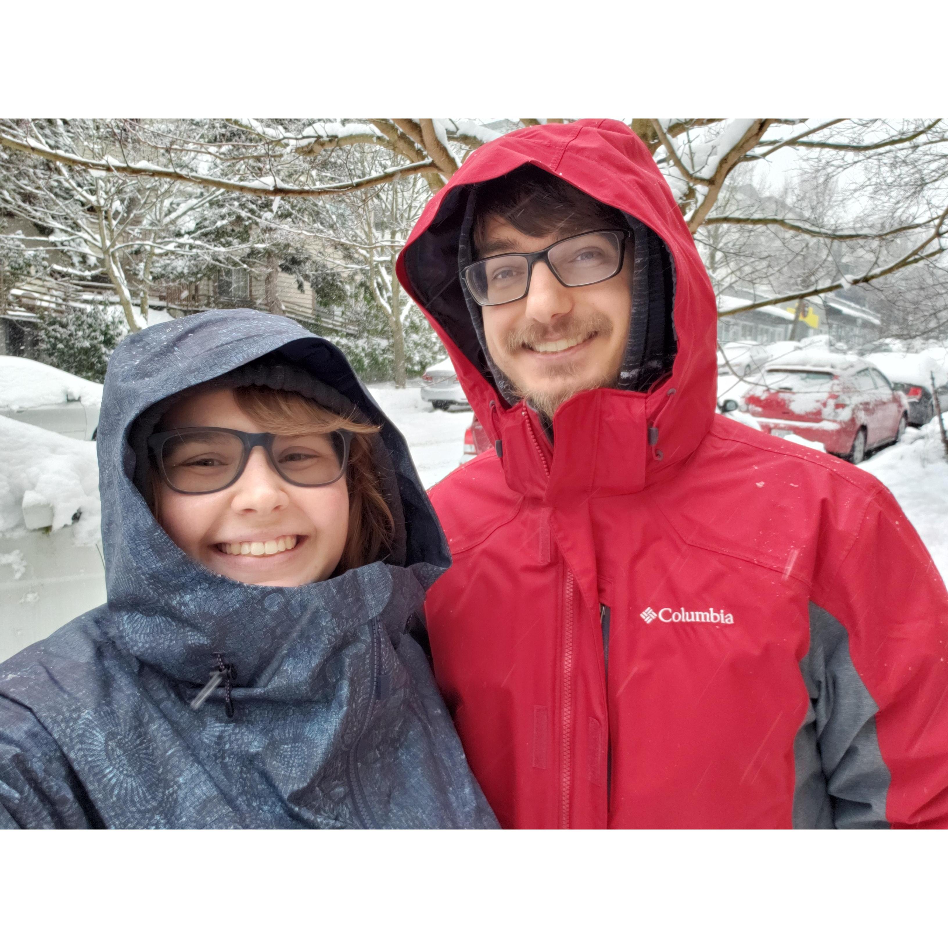 Adventures in the Feb 2019 Seattle Snowpocalipse.